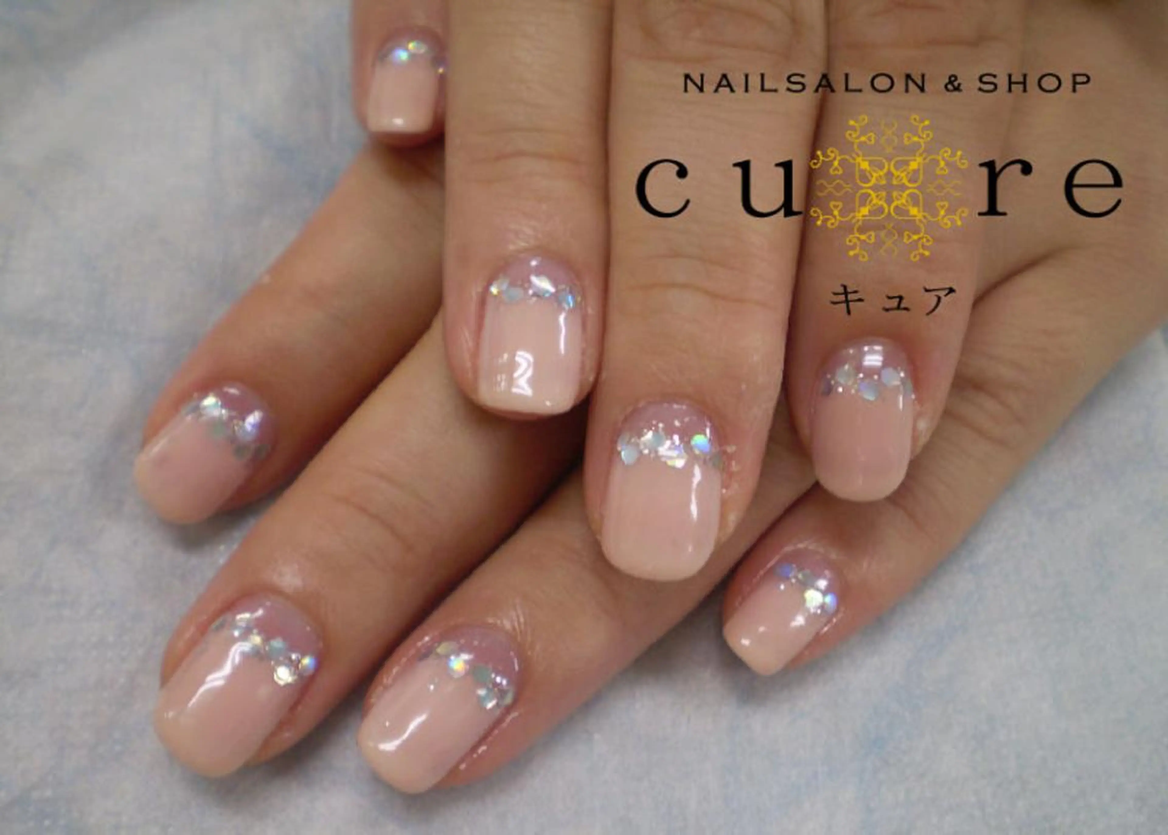 ショート ネイル ハンドネイル ネイルサロン Cureのネイルデザイン