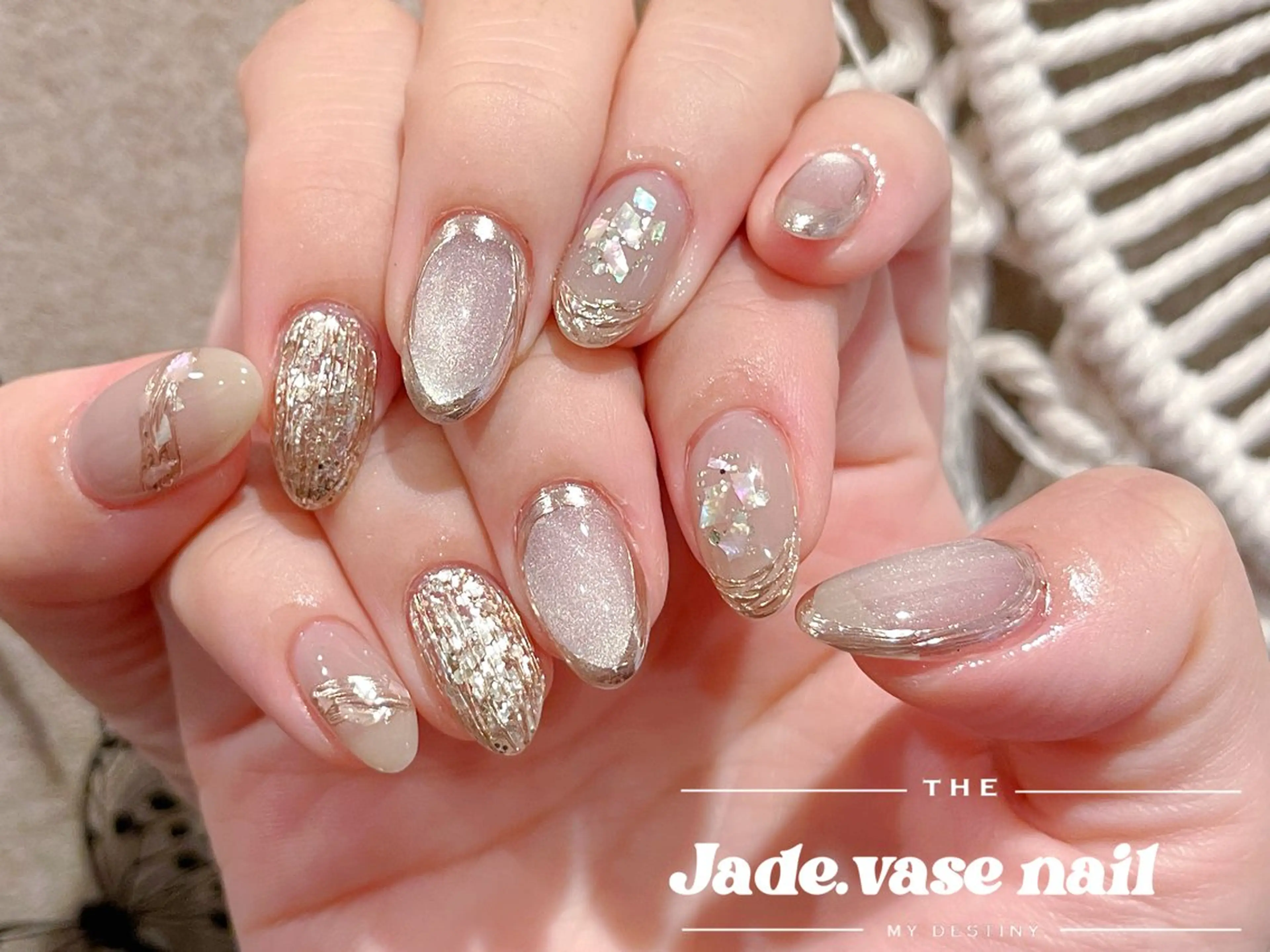 ネイル ハンドネイル ✰Jade.vase 银座のネイルデザイン