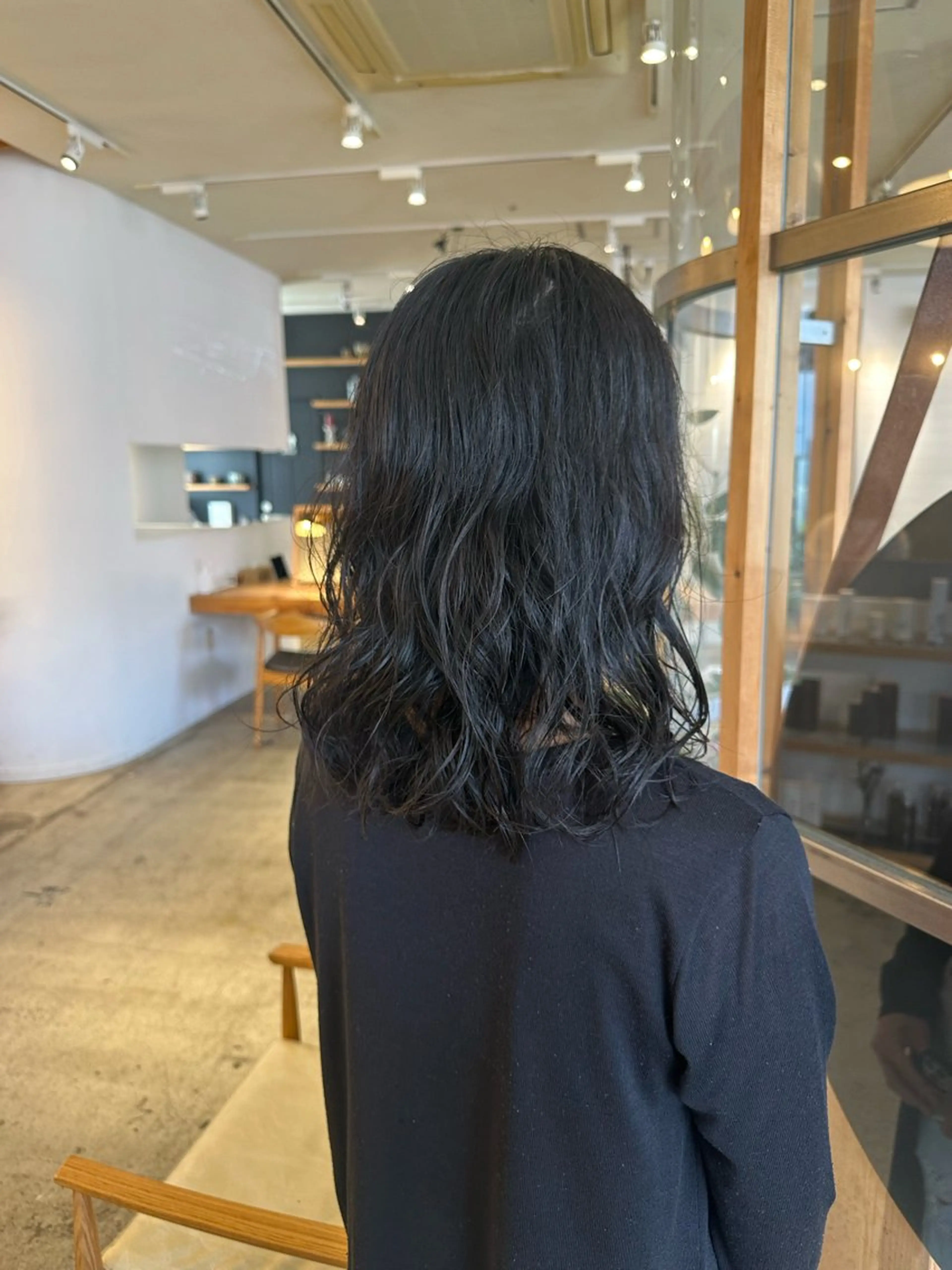 ミディアム パーマ ㅤㅤㅤㅤㅤㅤㅤㅤㅤㅤ 彩衣のヘアスタイル