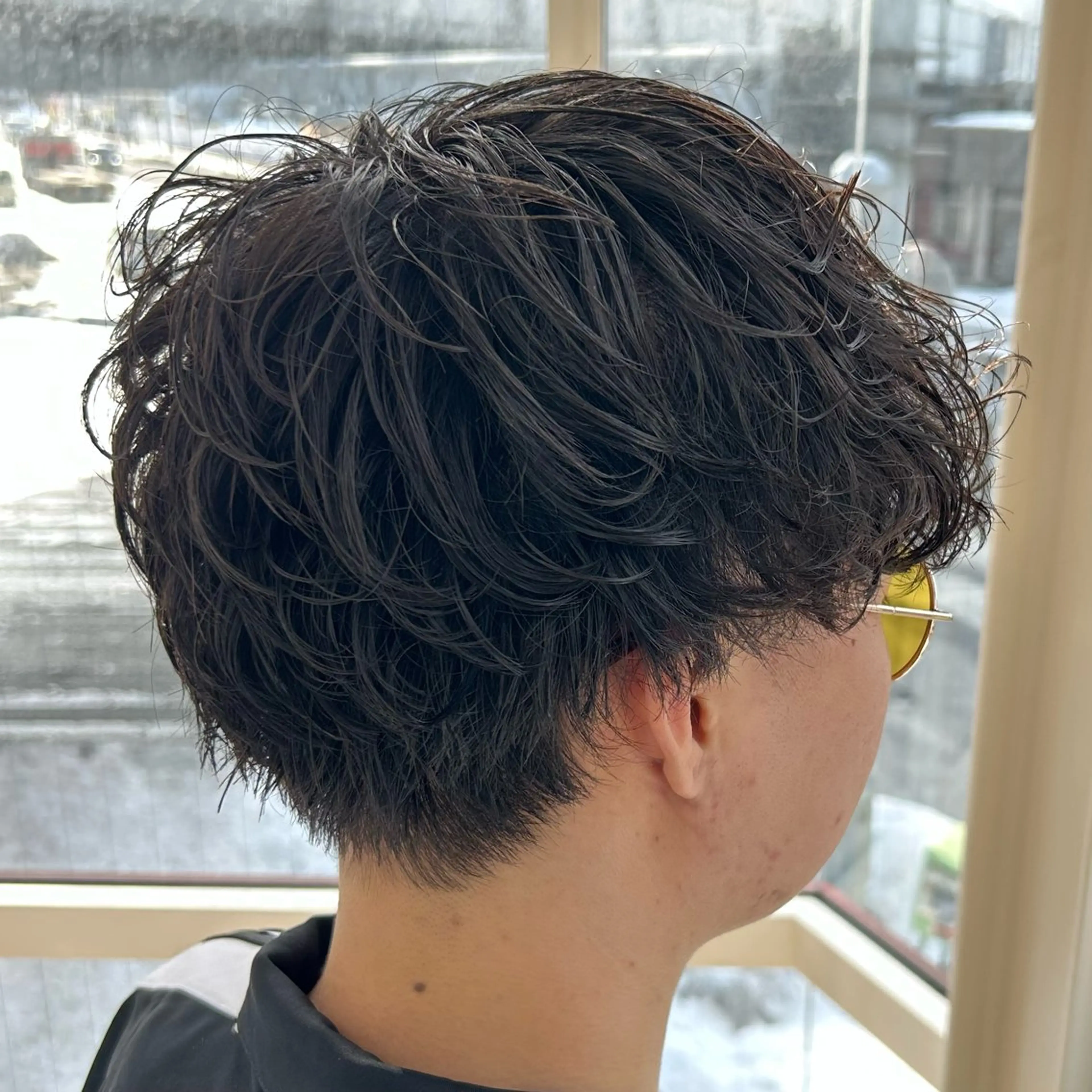 パーマ メンズ フェザーパーマ メンズパーマ 波巻きパーマ カット パーマ メンズパーマ/メンズ カット/たばたよしきのヘアスタイル