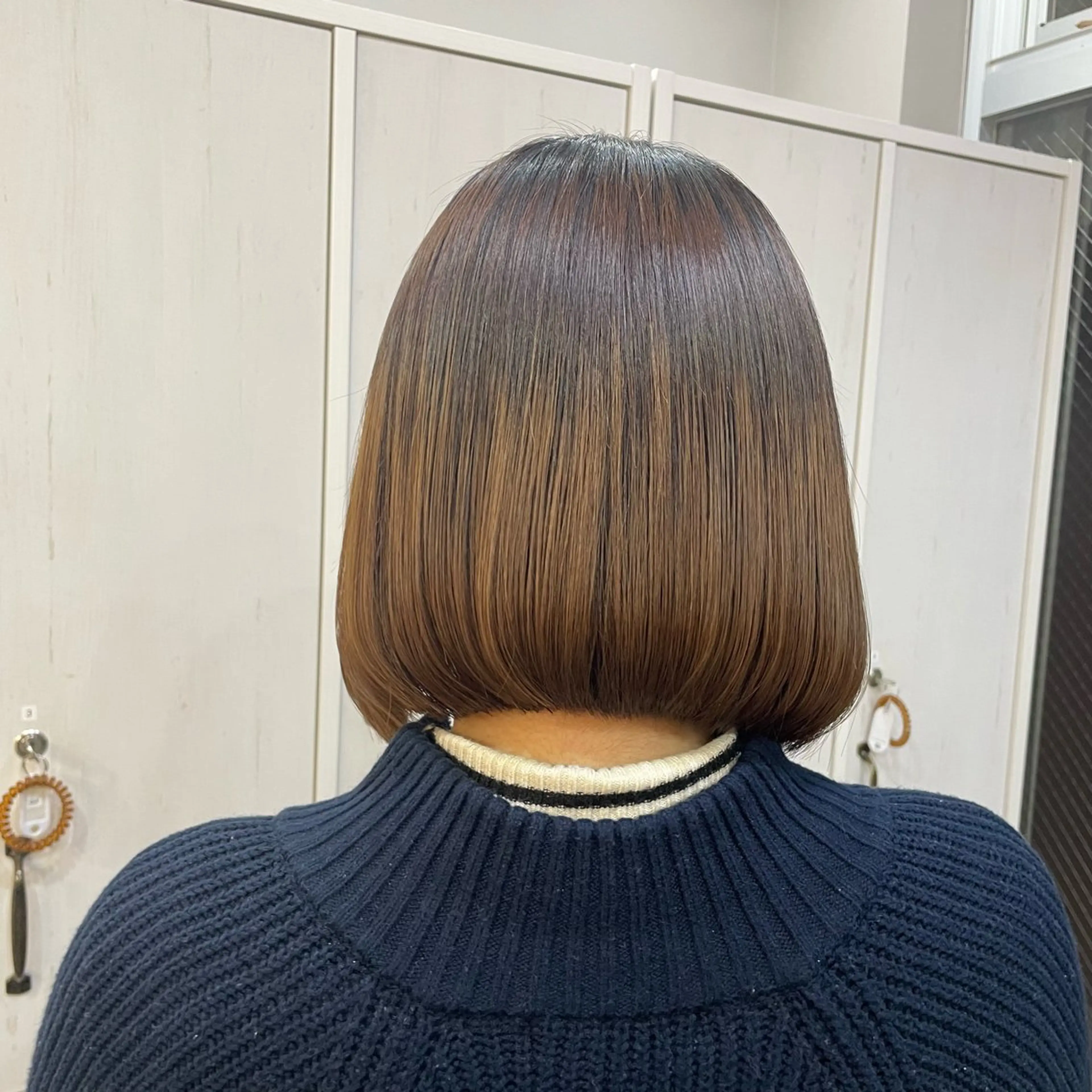 ショート ボブ 池田 優那のヘアスタイル