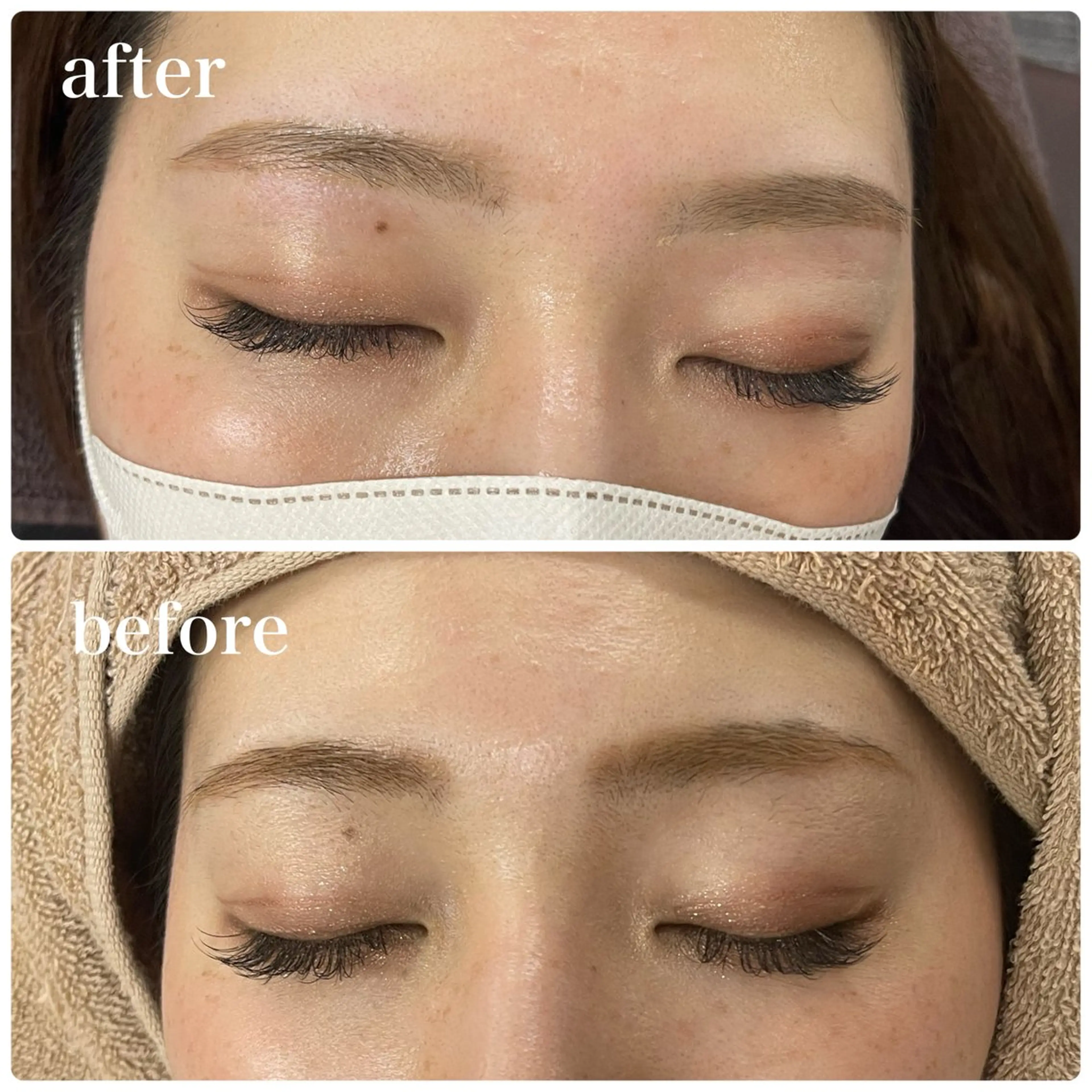 アイブロウ 野町 彩乃のマツエク・マツパデザイン