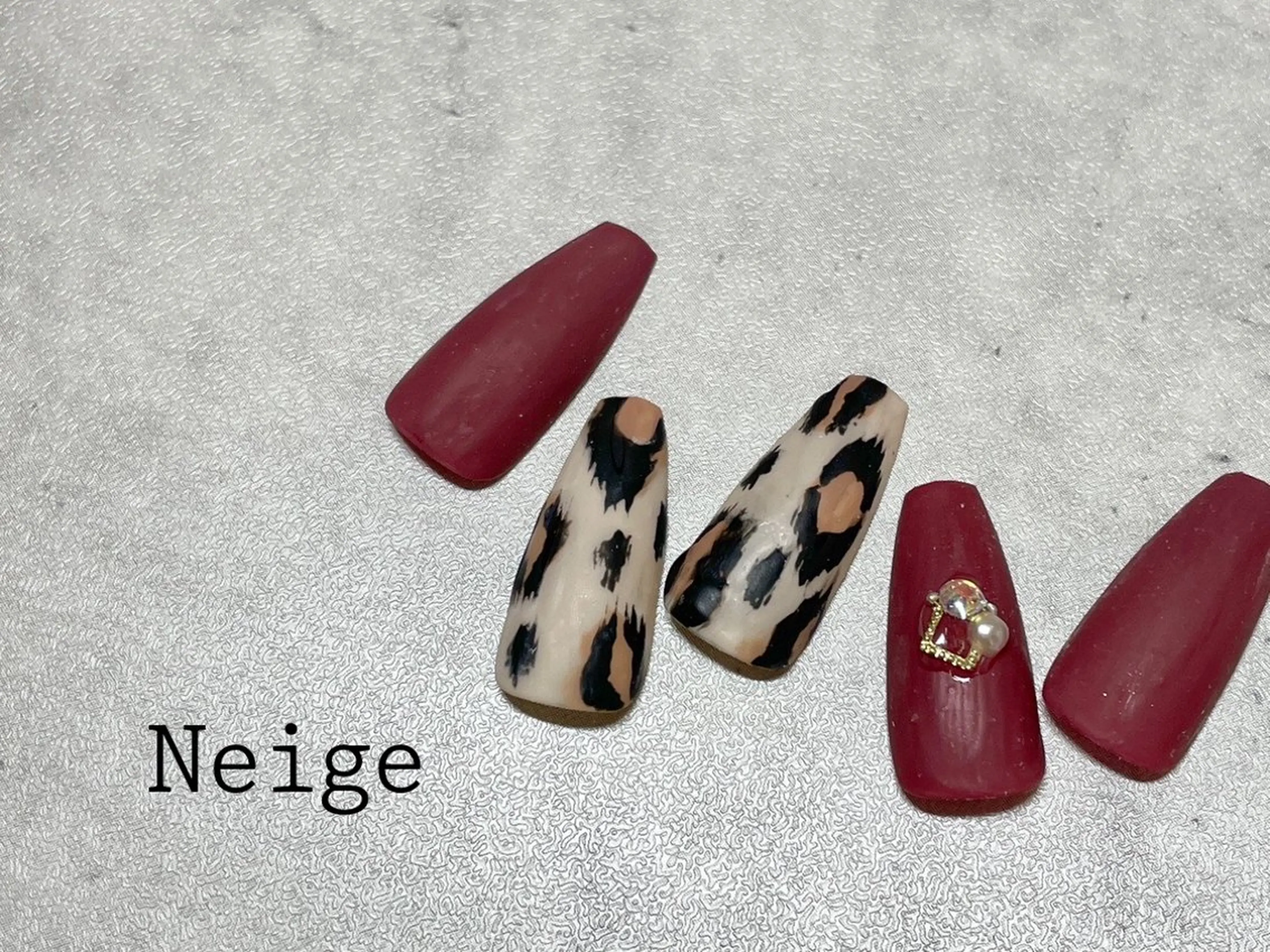 ネイル ハンドネイル Neige 𓂃 aiのネイルデザイン