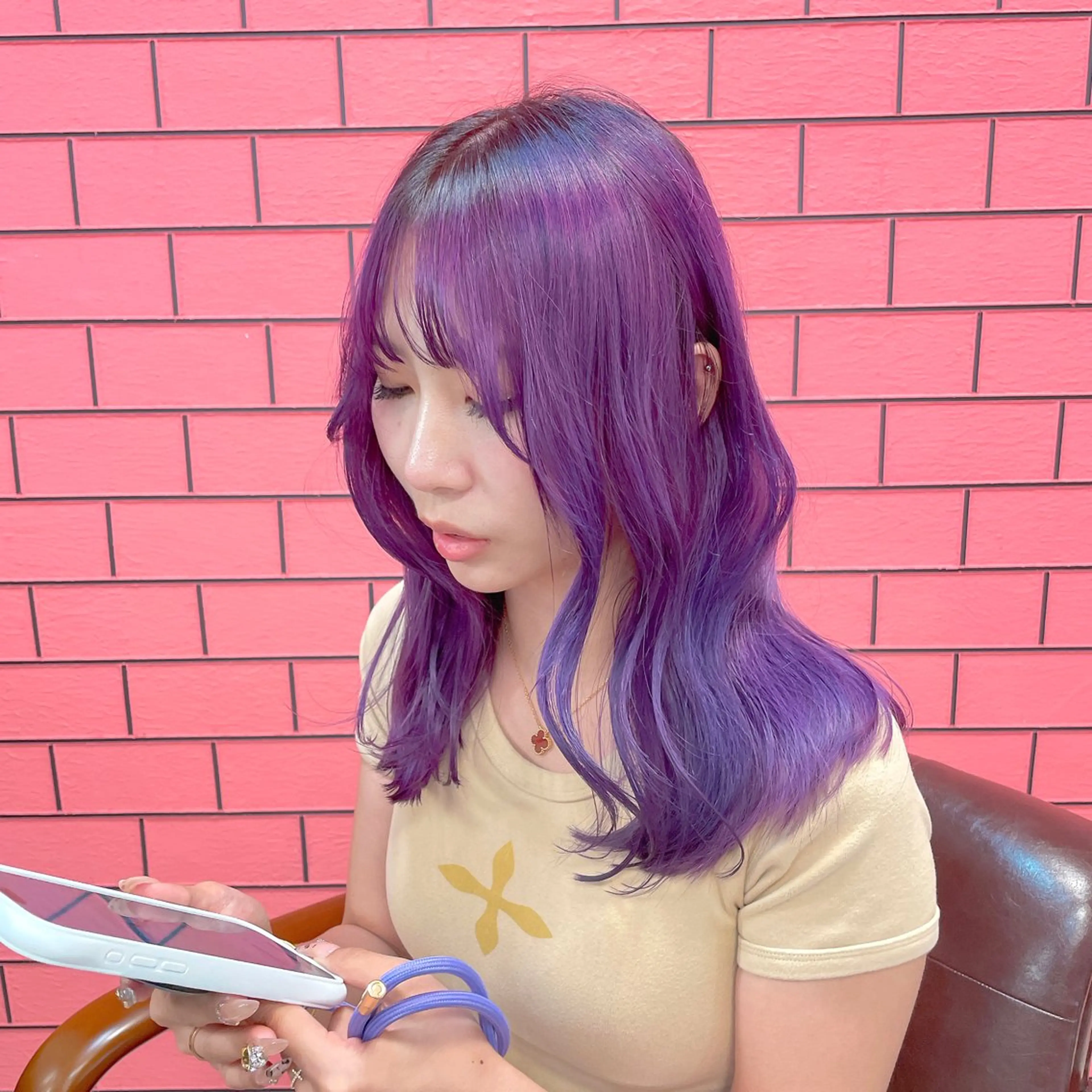 ロング カラー バレイヤージュ ブリーチ ケアブリーチ ダブルカラー イヤリングカラー ヘアカラー トリートメント Lilith所属・デザインカラー 髪質改善Lilithのその他イメージ