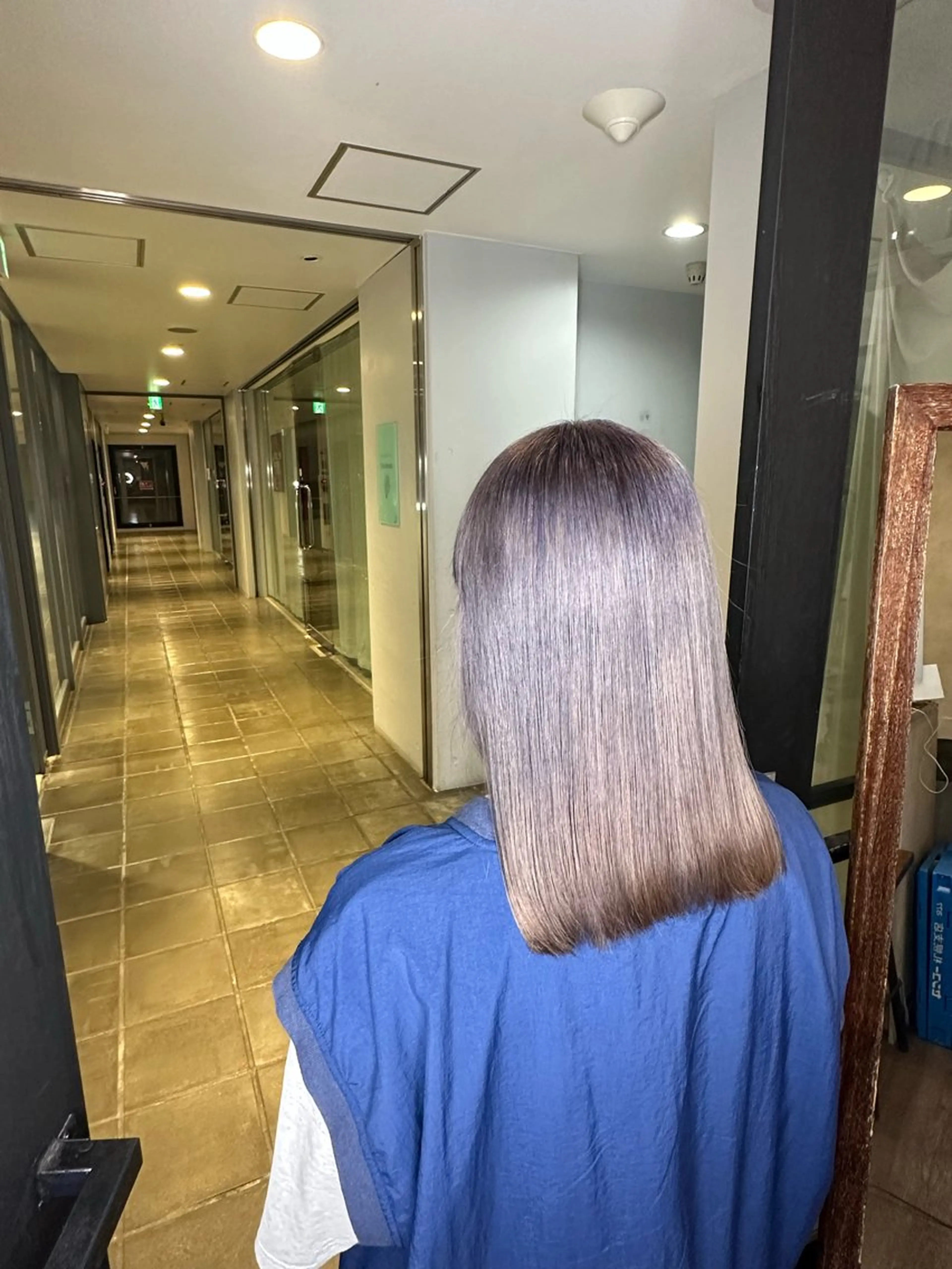 カラー 奥田 星来のヘアスタイル