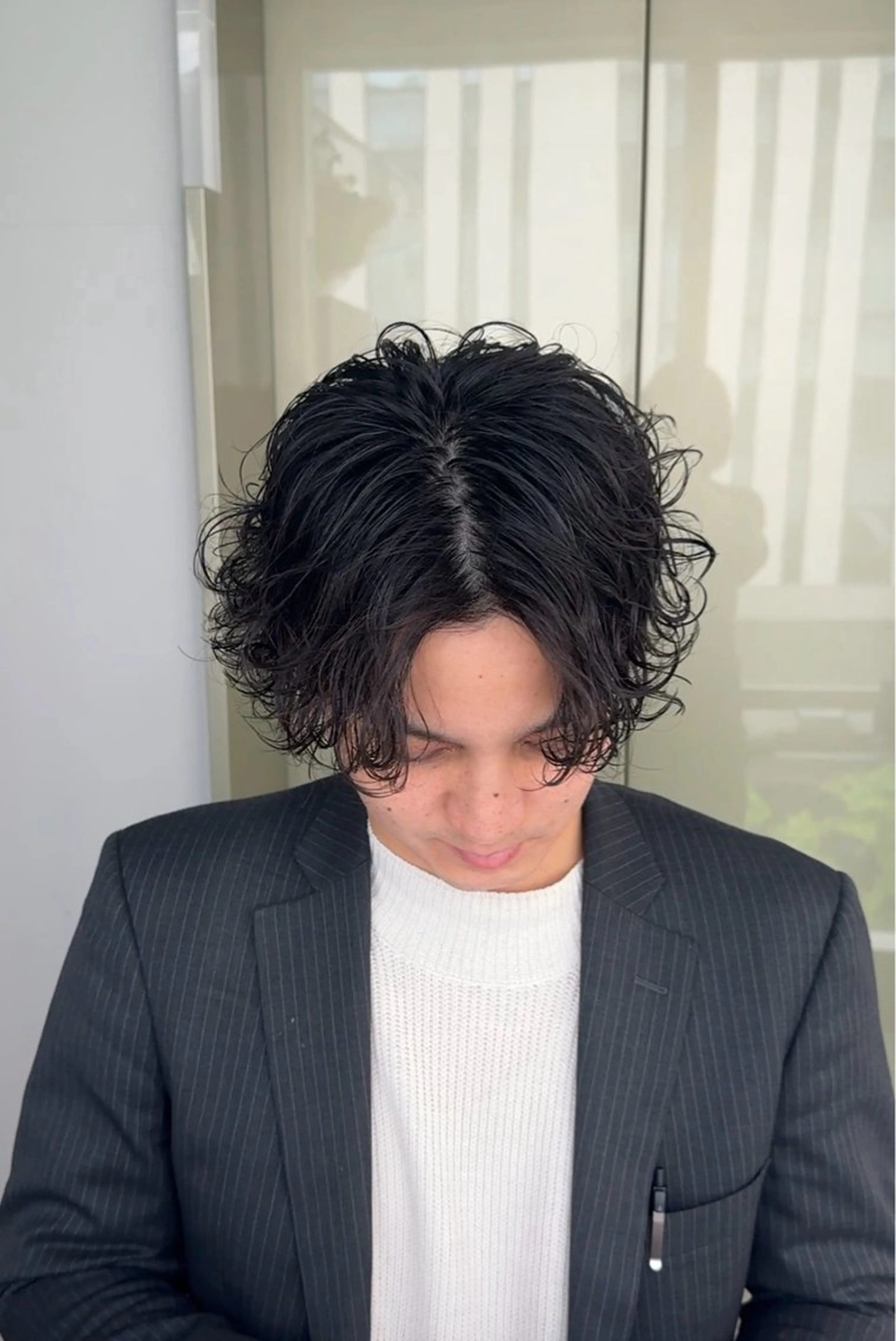ショート パーマ カット パーマ 博多メンズパーマ特化 ベップハルキのヘアスタイル