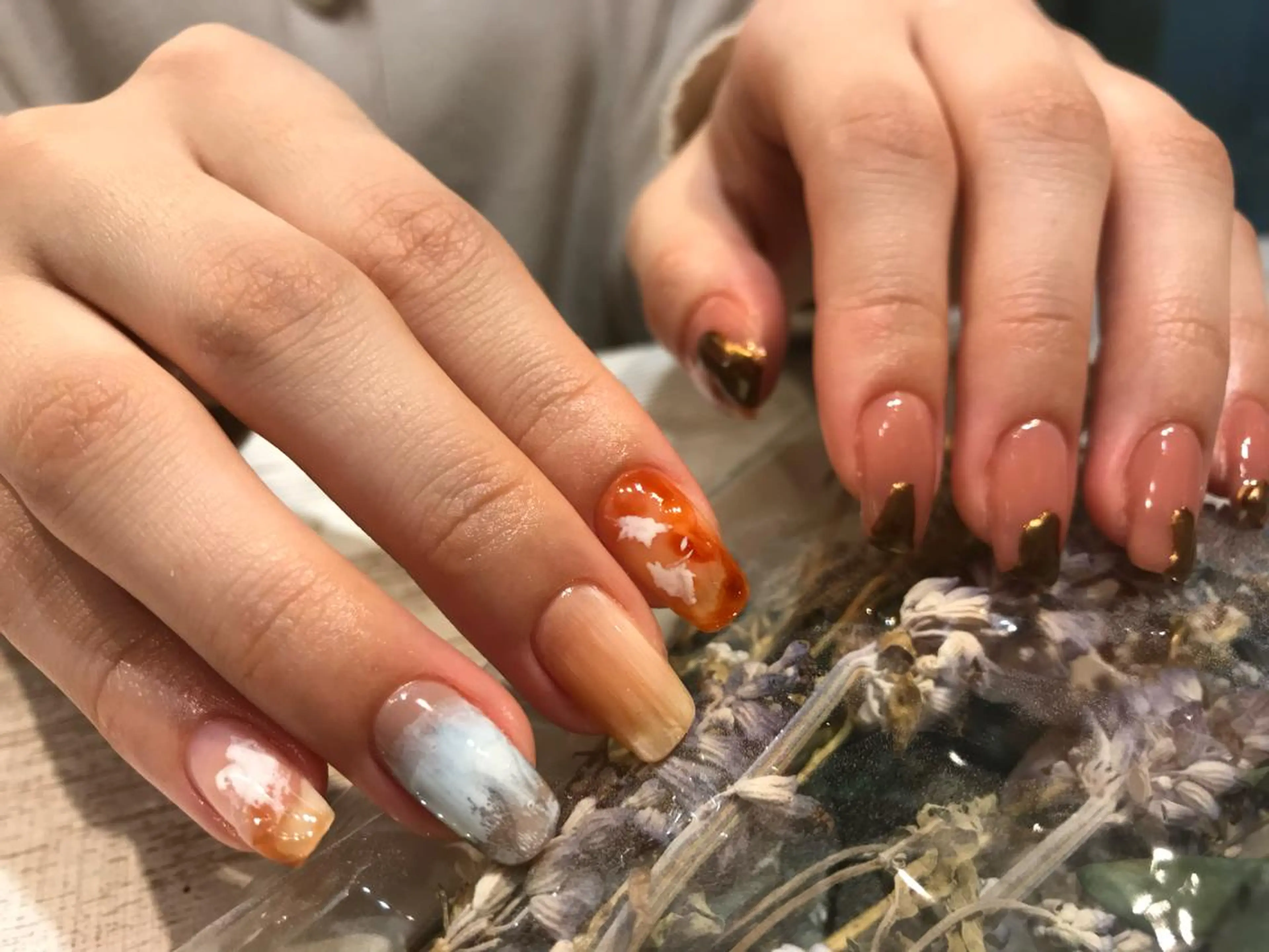 ネイル ハンドネイル ハンドケア コンディショニング サロンRootsのネイルデザイン