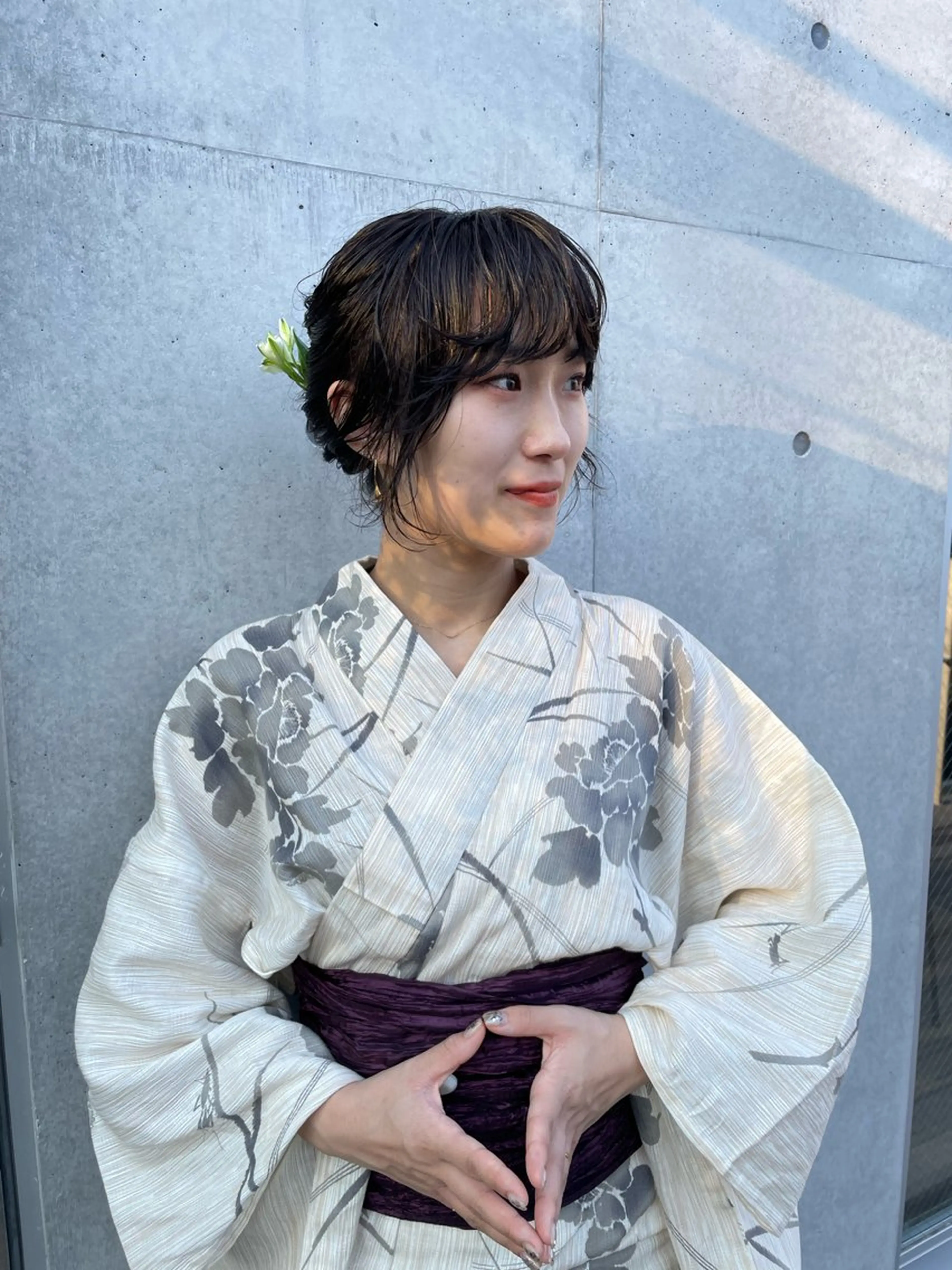 ヘアアレンジ ヘアセット 佐伯 和佳のヘアスタイル