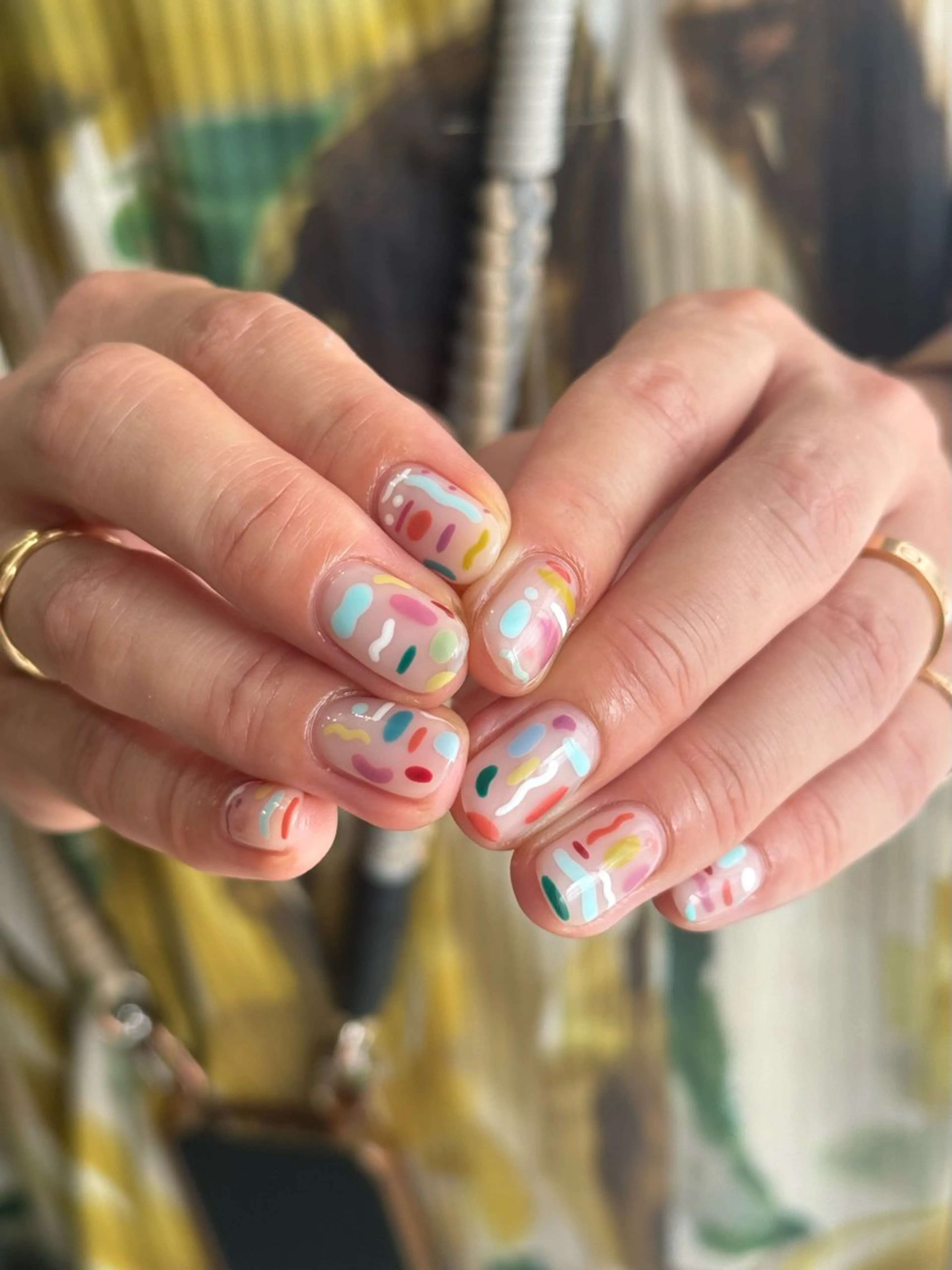 ネイル ニュアンスネイル シンプルネイル ナカジマミナミ 耳つぼのその他イメージ