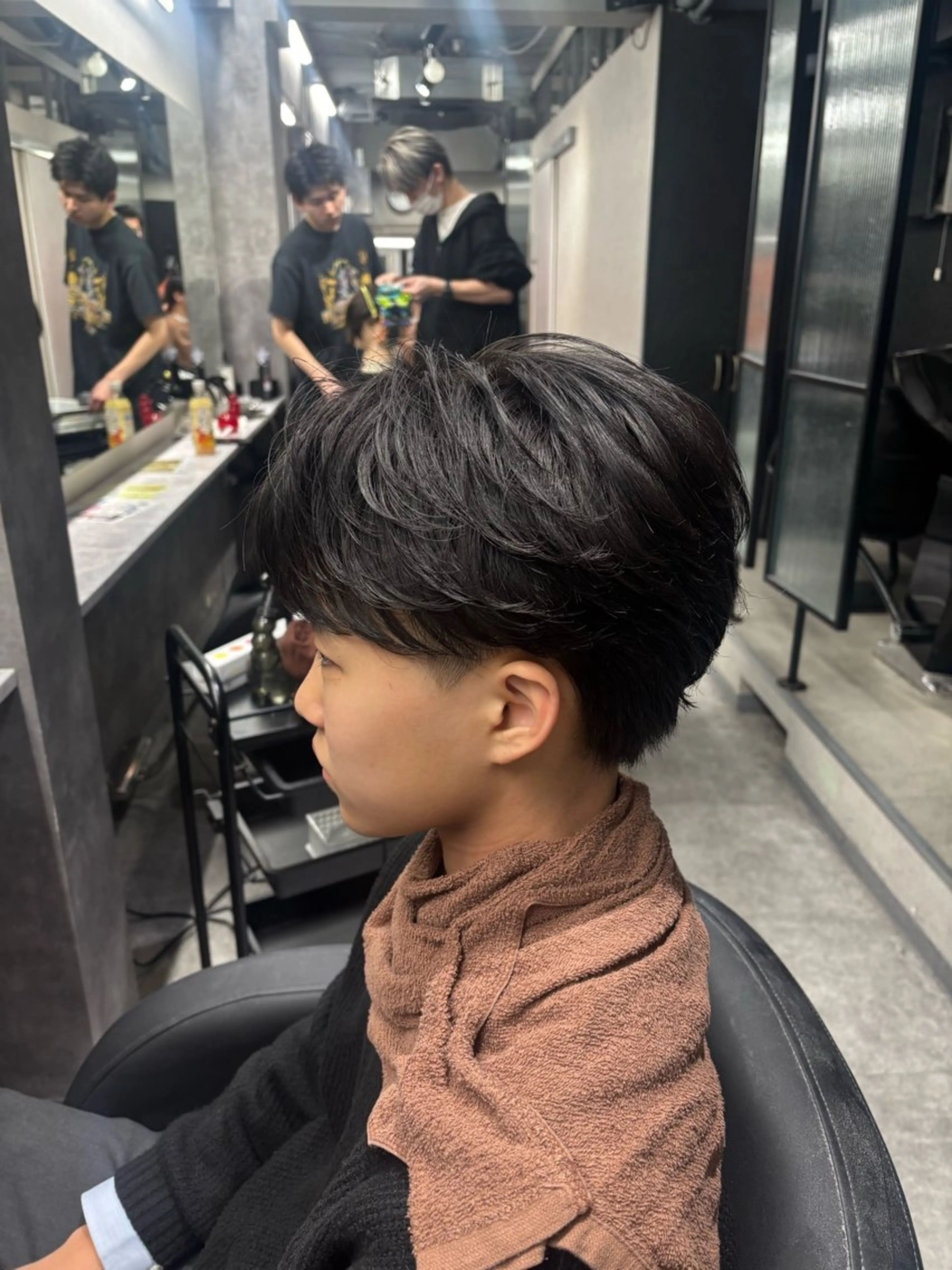 カット+ニュアンスパーマの写真