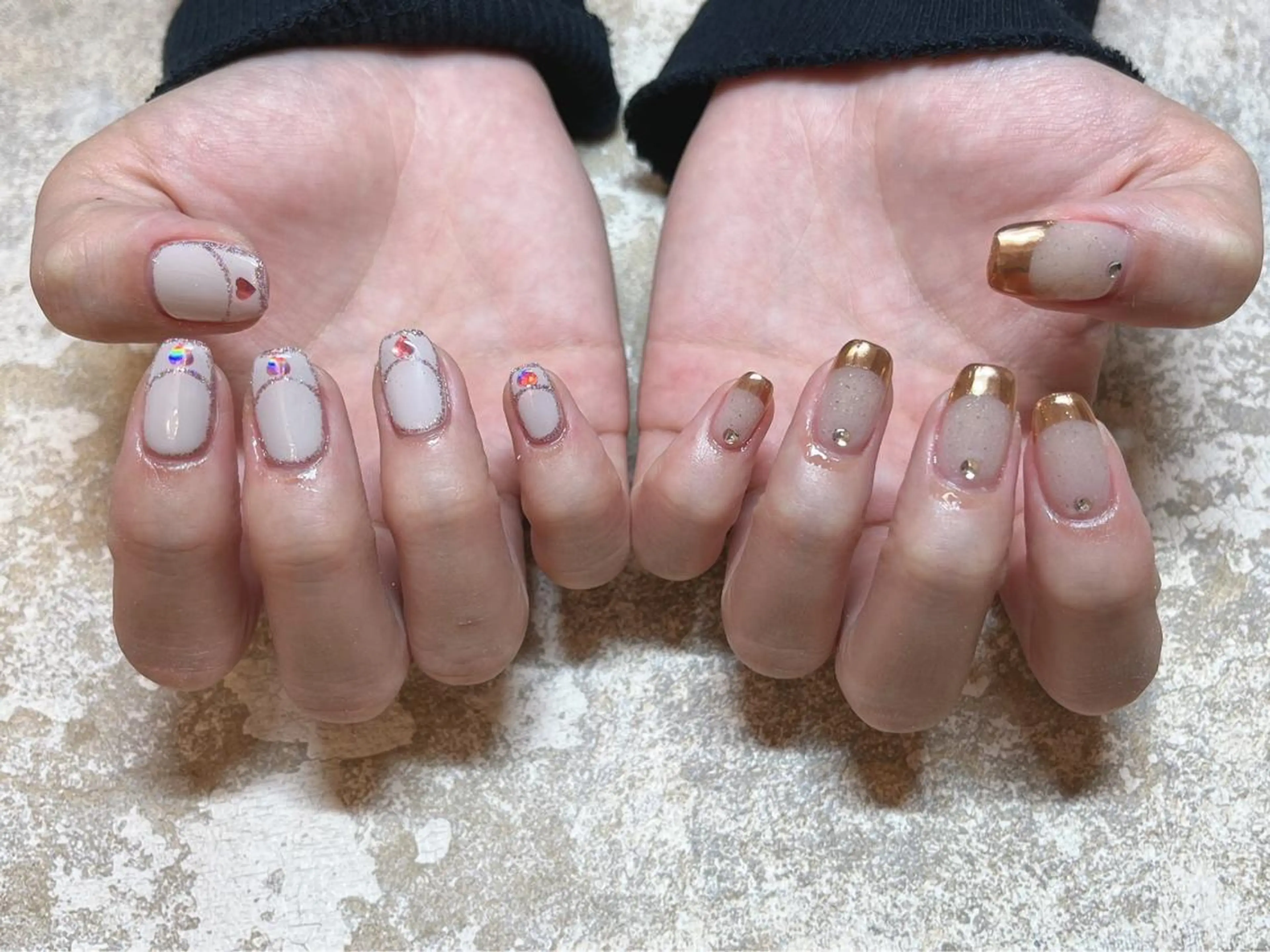 ネイル ハンドネイル LOVE NAIL 💕Sonoのネイルデザイン