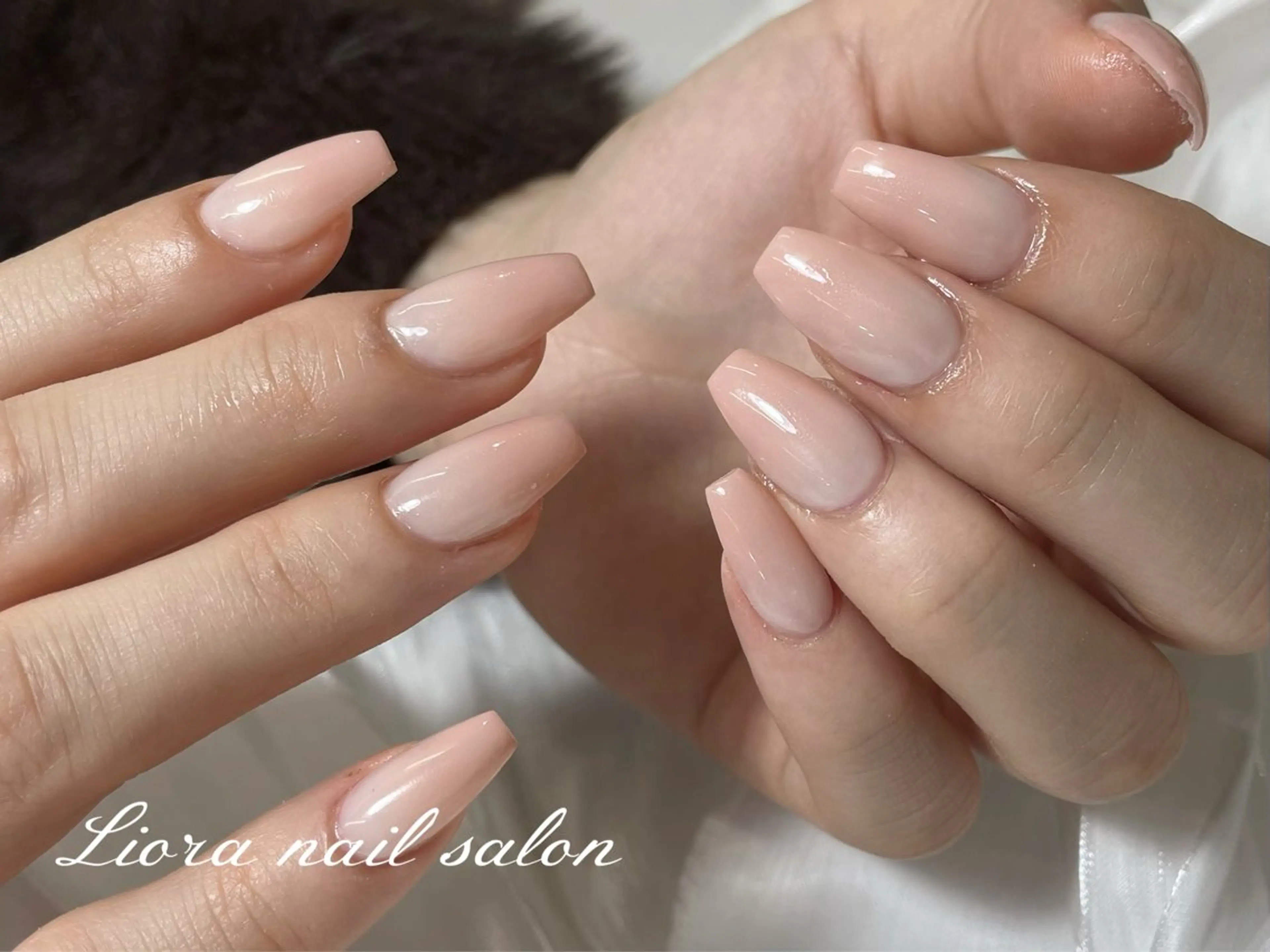 ネイル チークネイル フットネイル フレンチネイル ジェルネイル ガーリー ハンドネイル Liora nail スカルプ専門店のネイルデザイン