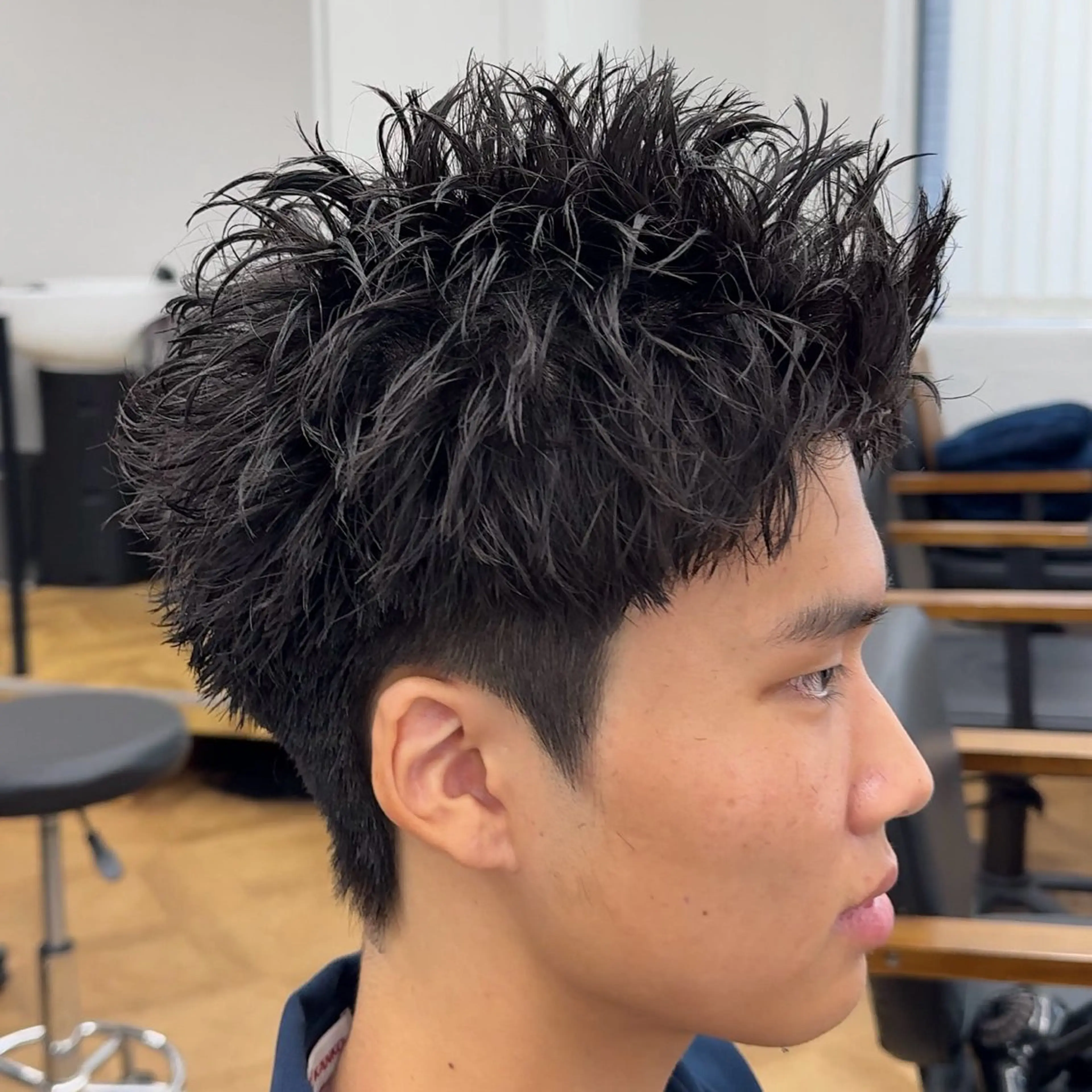 ショート パーマ メンズ カット パーマ LEN/ men’s onlyのヘアスタイル