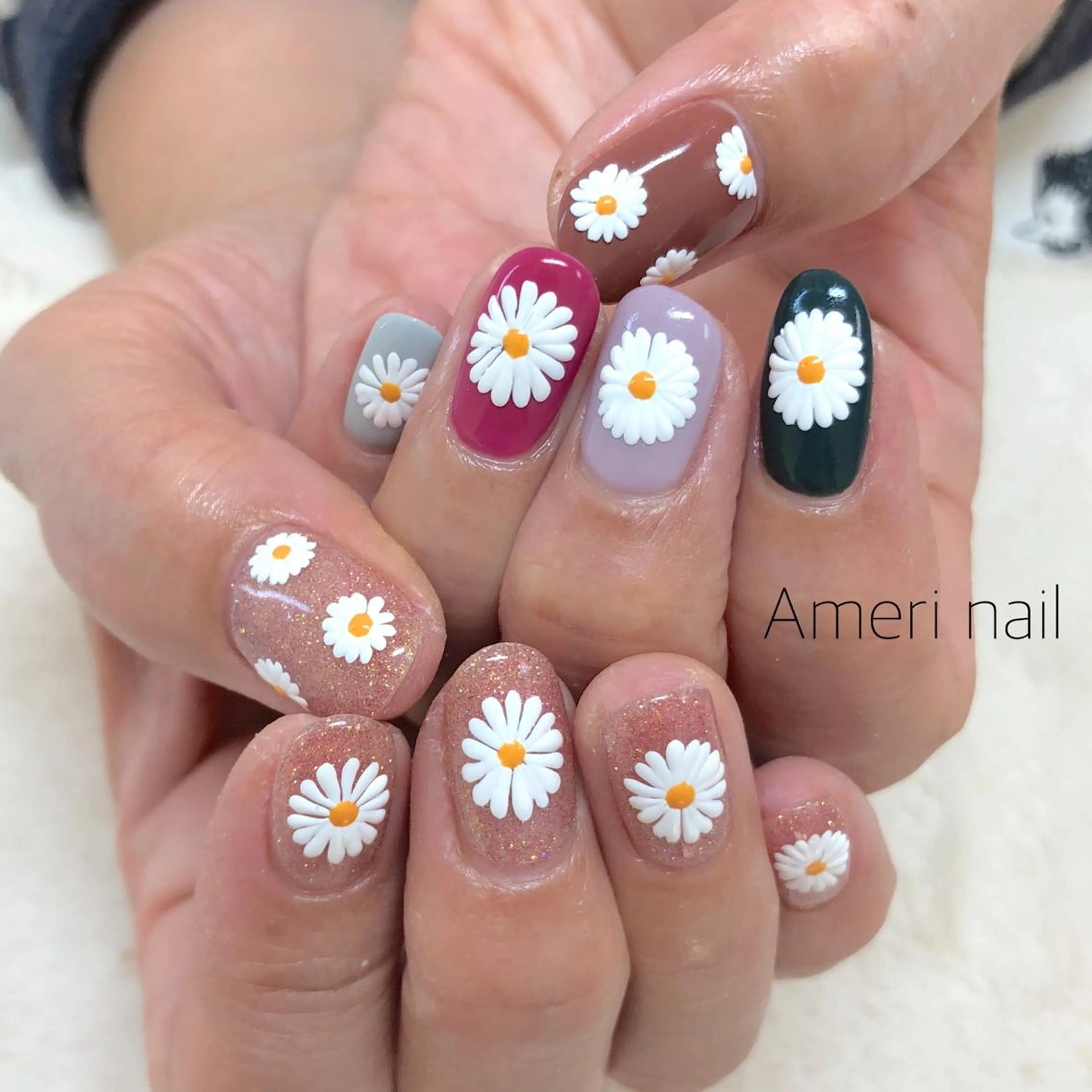 ネイル ハンドネイル Ameri nail /UKIのネイルデザイン