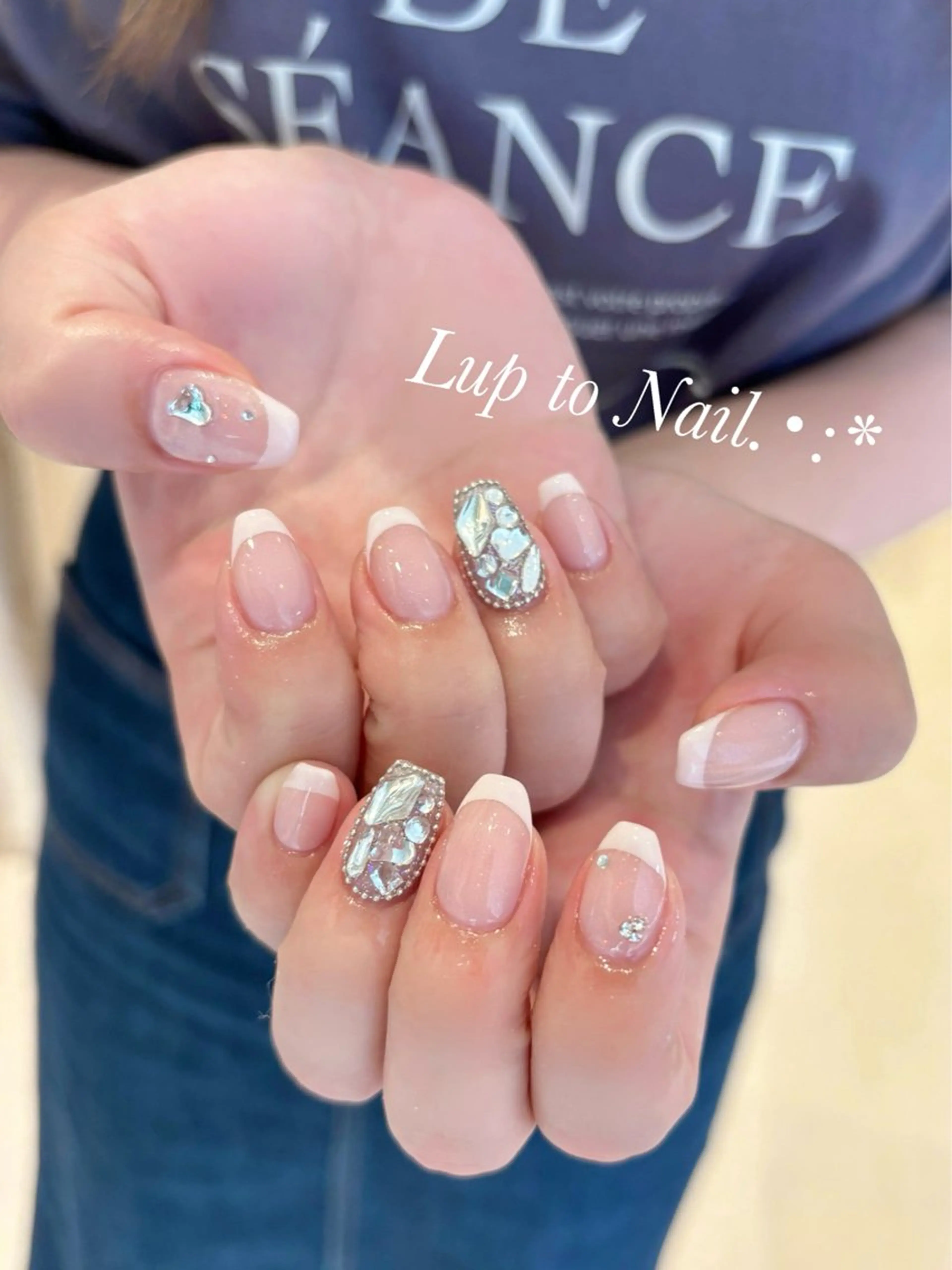 ネイル 春ネイル Lupto　Nail 【リップトゥネイル】のネイルデザイン