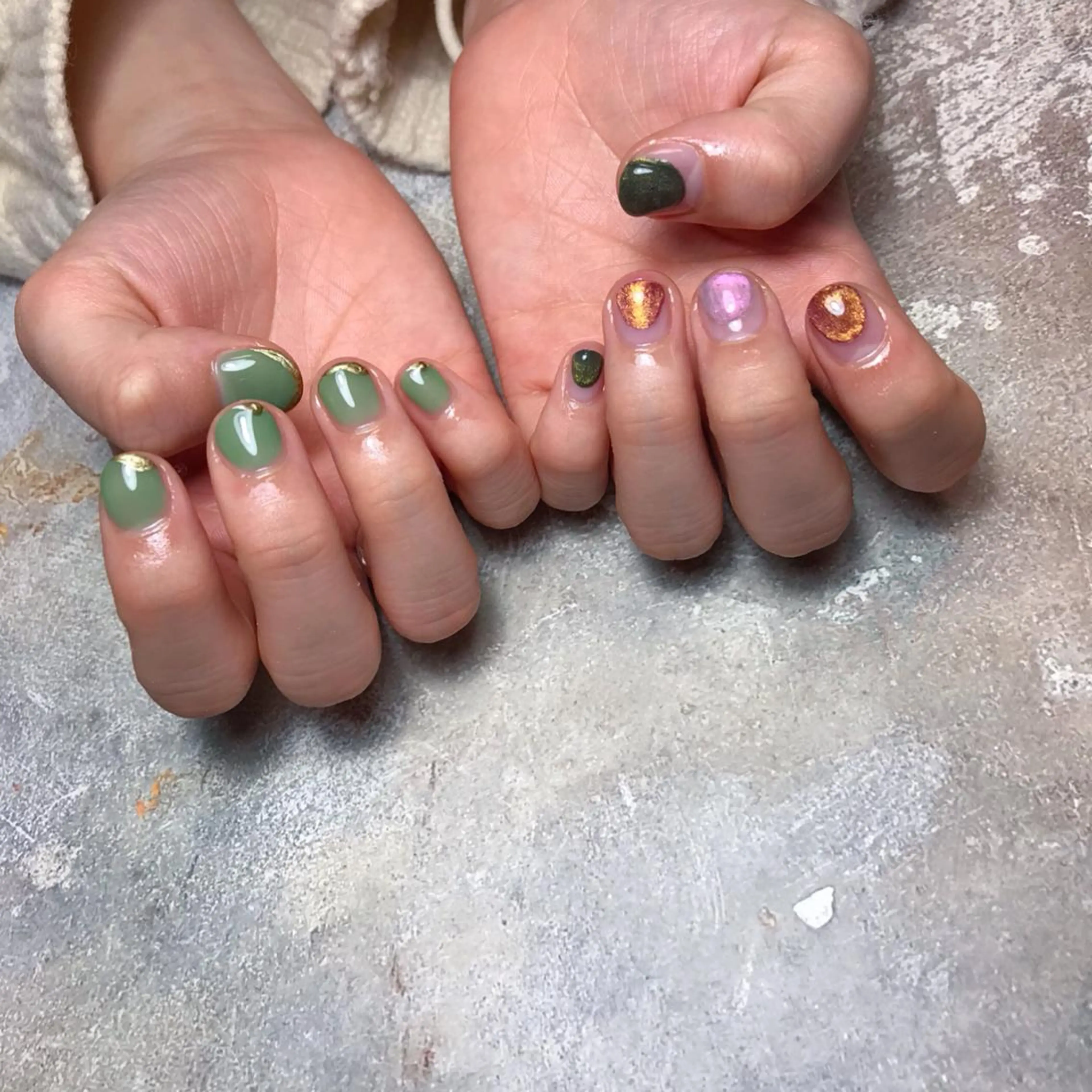 ネイル ハンドネイル 💅chainail _aiのネイルデザイン