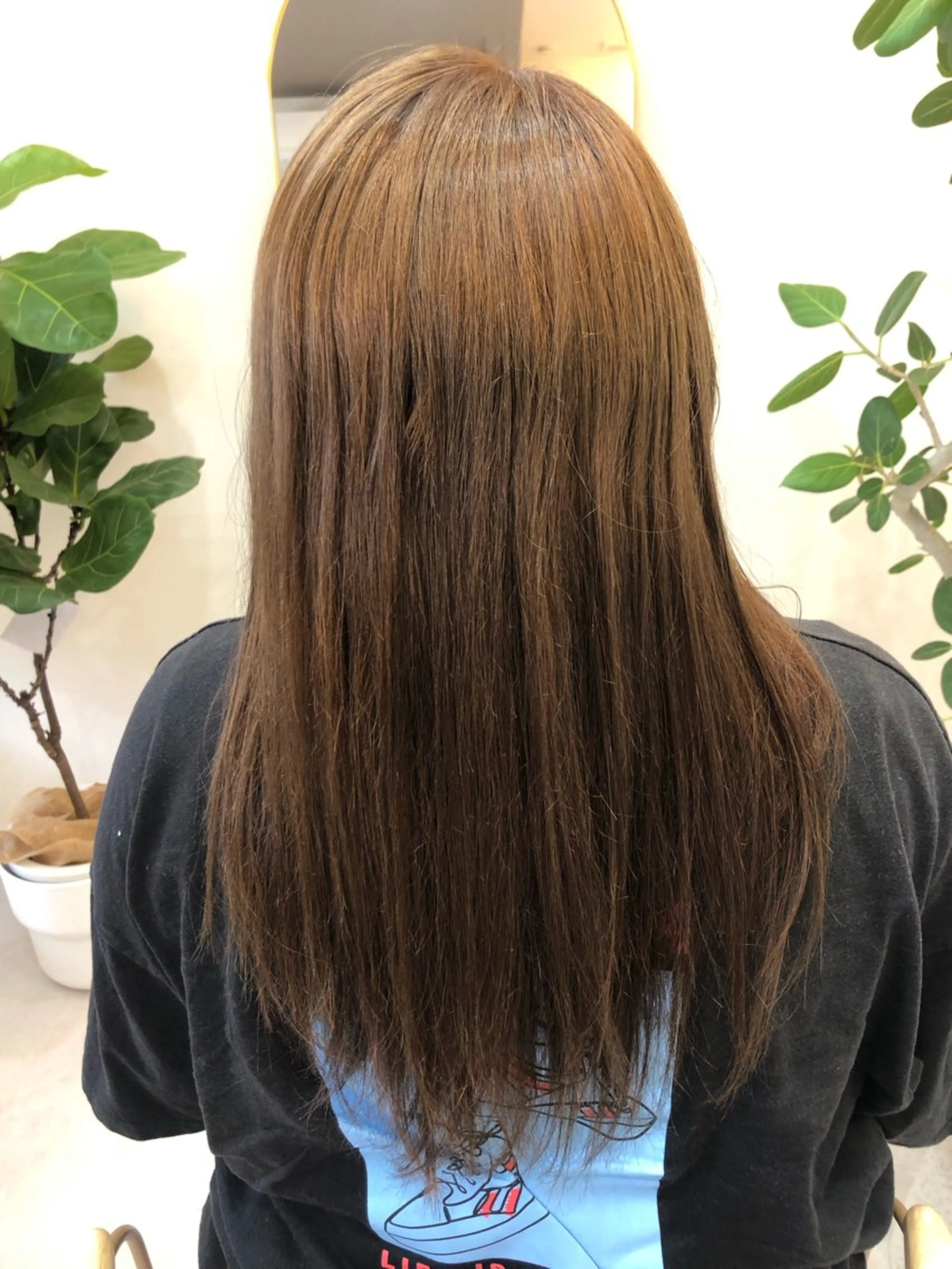 【ミニモ限定】ダメージレスカラー全体＋髪質お悩み別トリートメントの写真