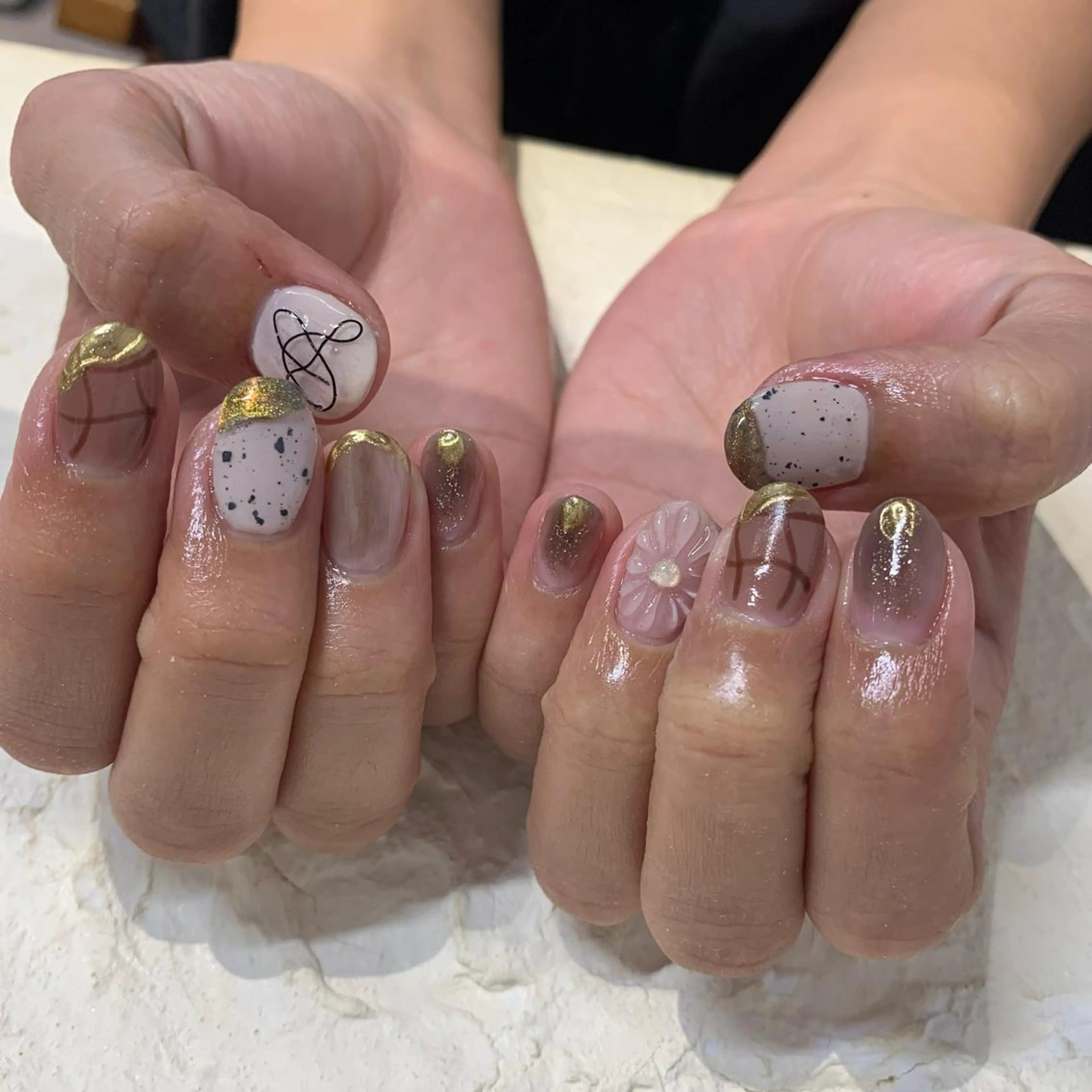 ネイル マキノ ユイのネイルデザイン