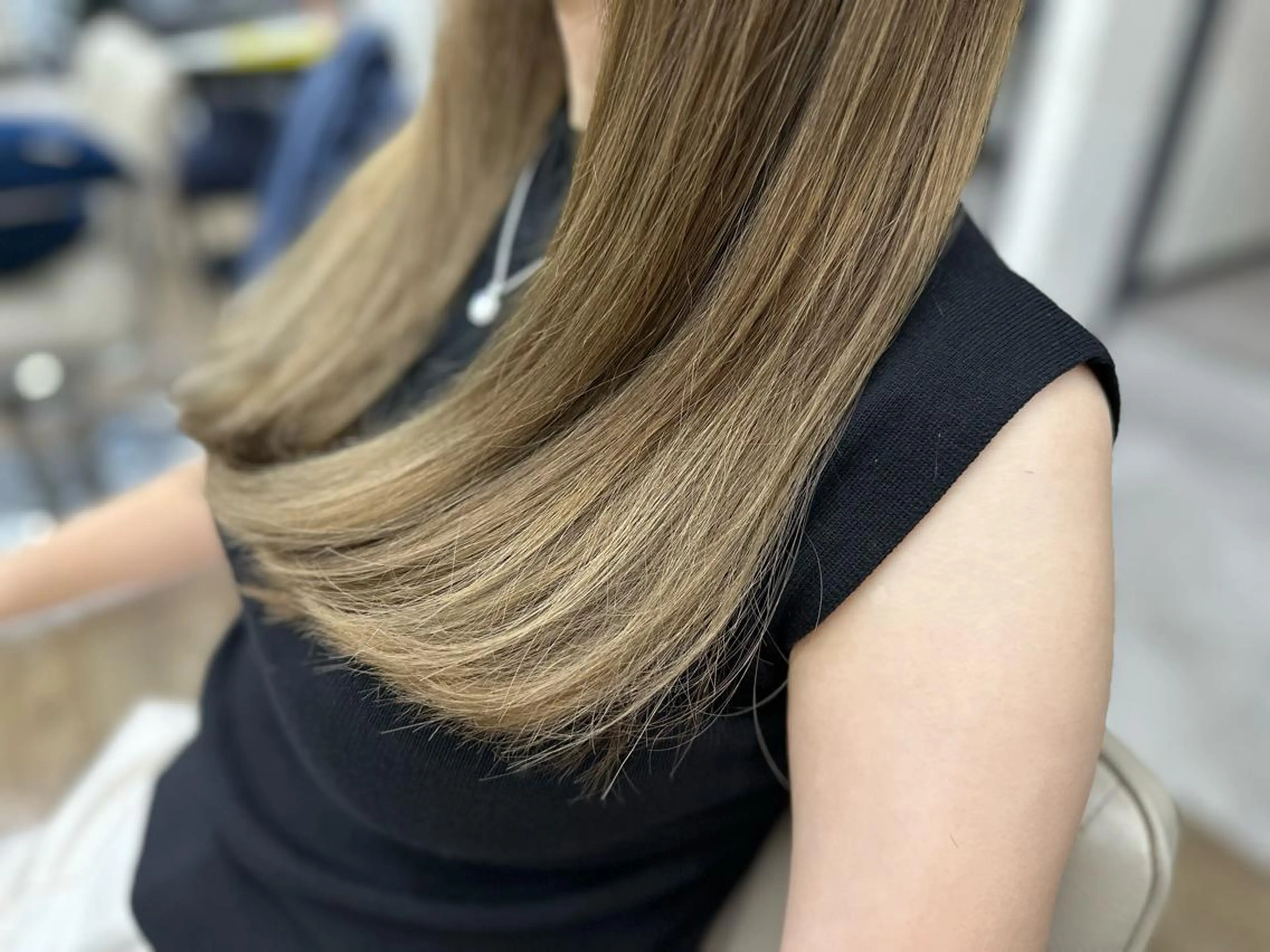 ロング カラー 似合わせ小顔カット 🌟神谷 ヨシタカのヘアスタイル