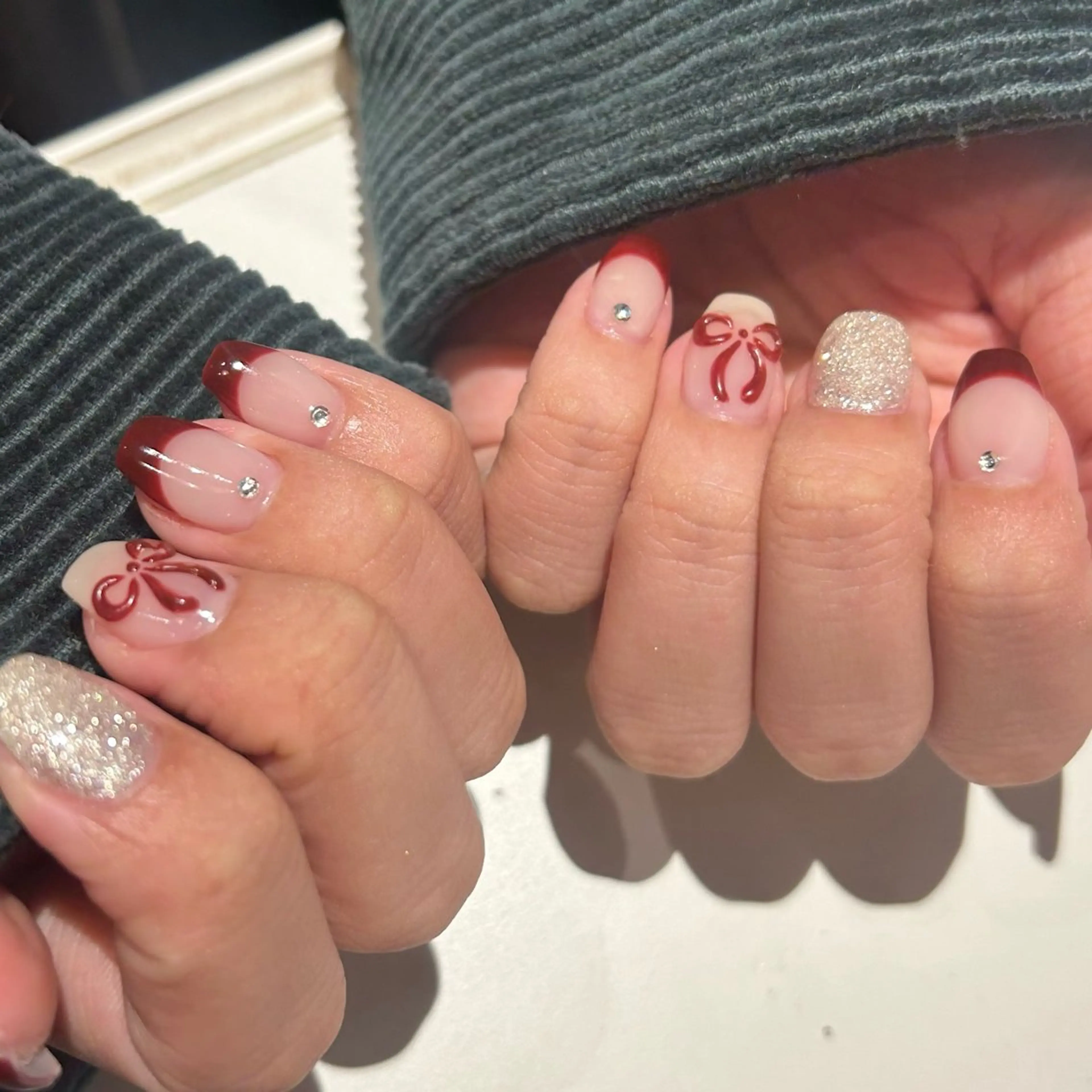 ネイル 韓国ネイル シンプルネイル ハンドネイル 野口 姫和のネイルデザイン