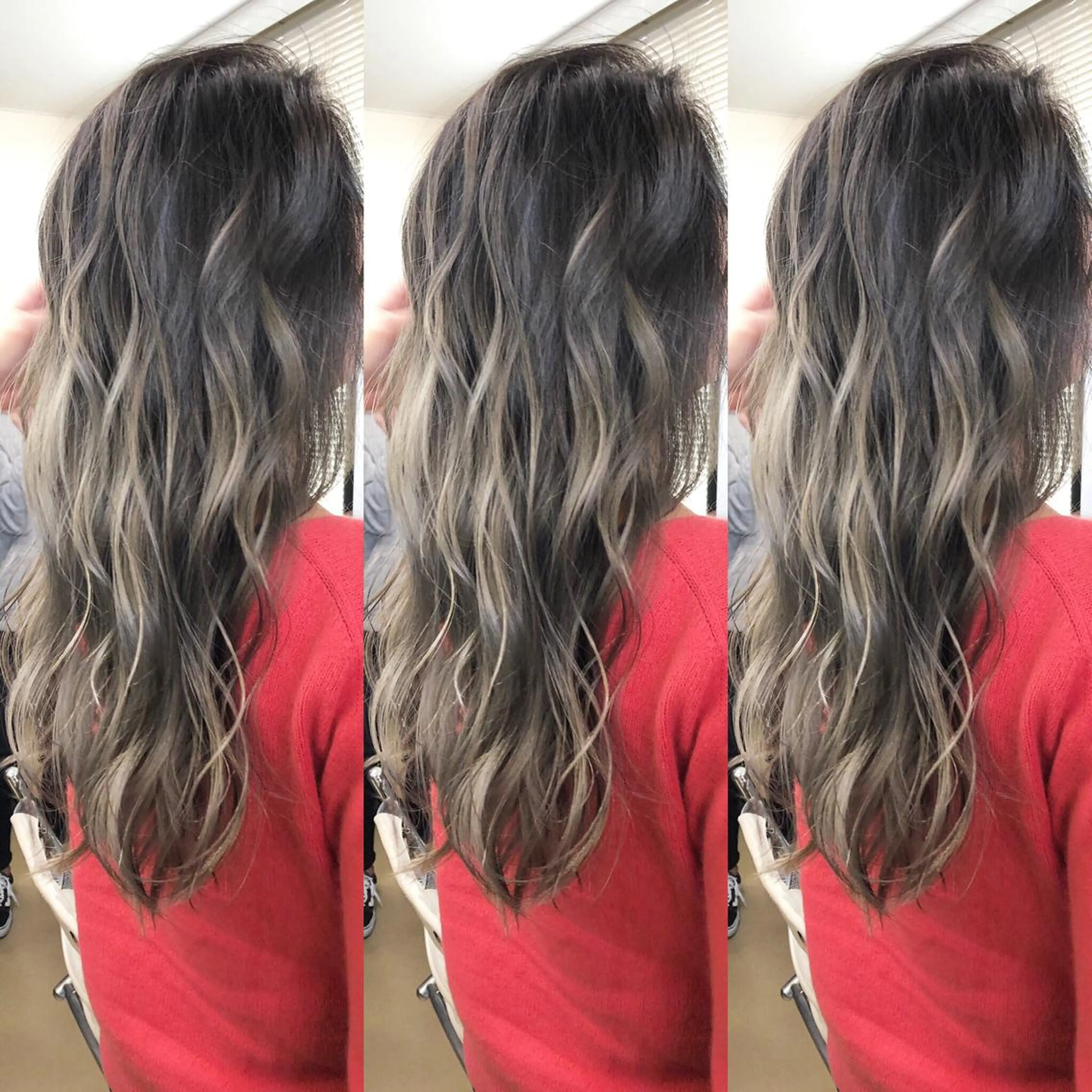 セミロング カラー ブリーチ カット ヘアカラー トリートメント JILBLAN京都 ショート/ハイライトのヘアスタイル