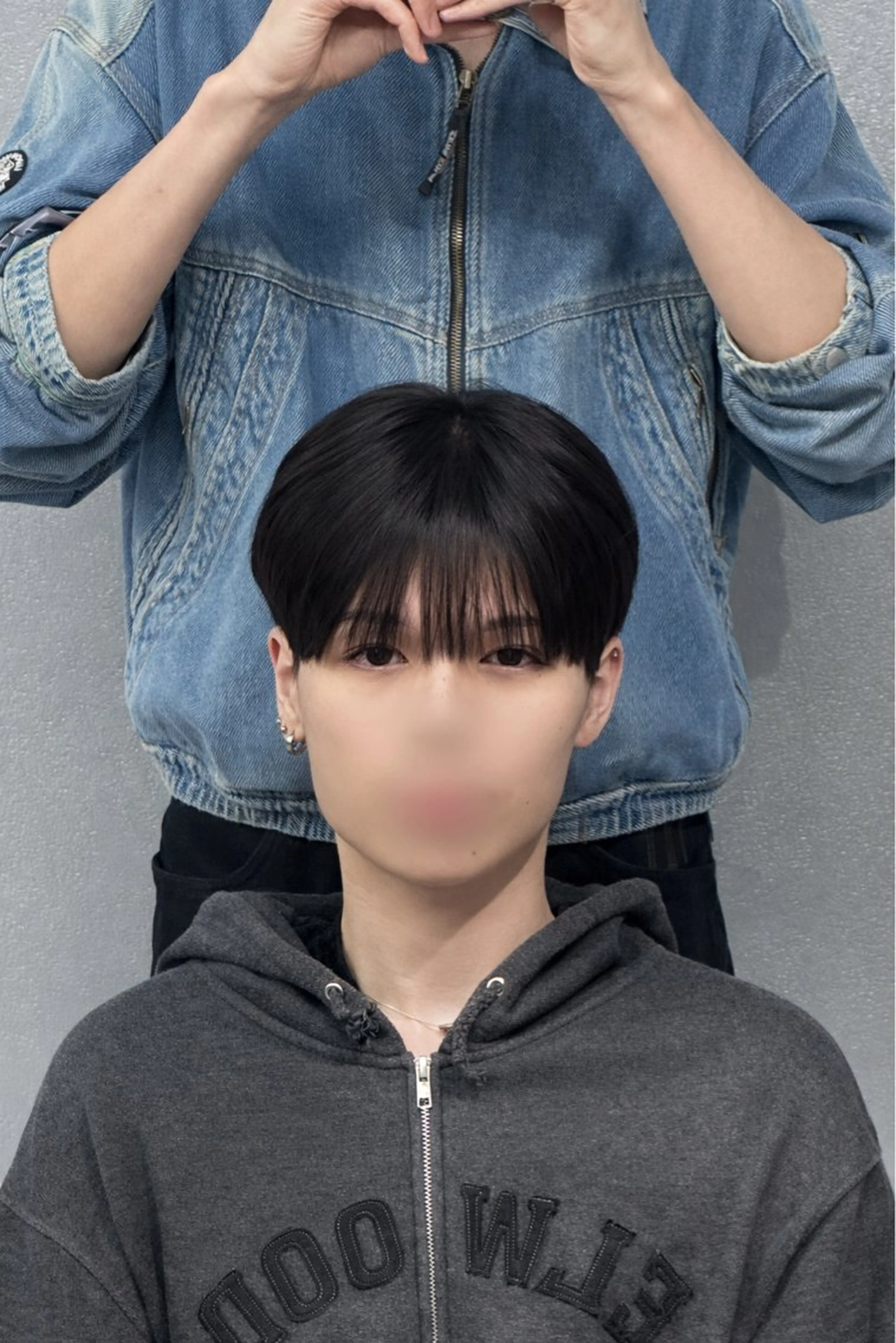 メンズ ダウンパーマ メンズ韓国風 メンズパーマ カット 梅田/パーマ/ 韓国メンズヘア/ハタのヘアスタイル