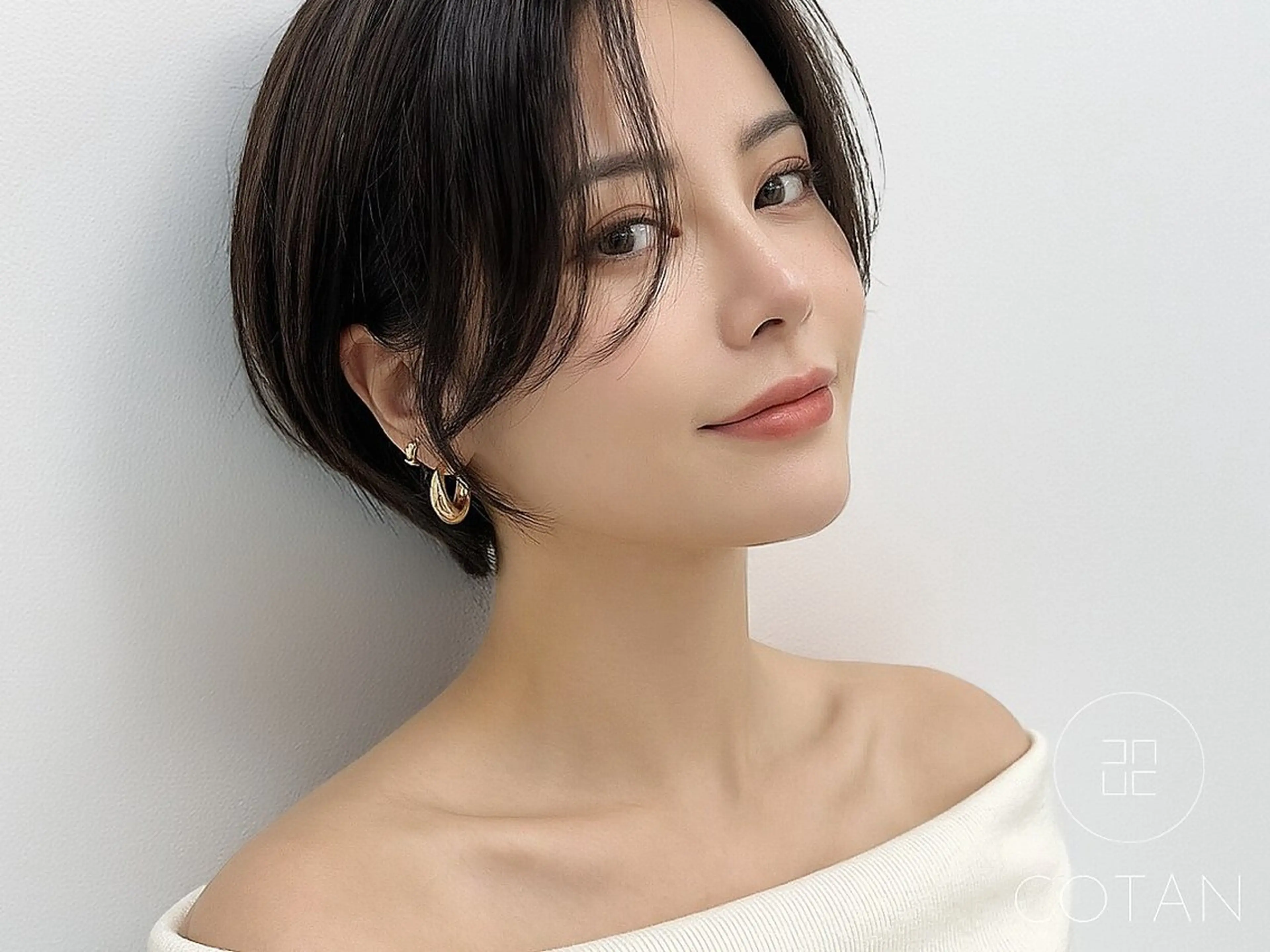 ショート カラー ナカジユイ 〈完全個室〉のヘアスタイル