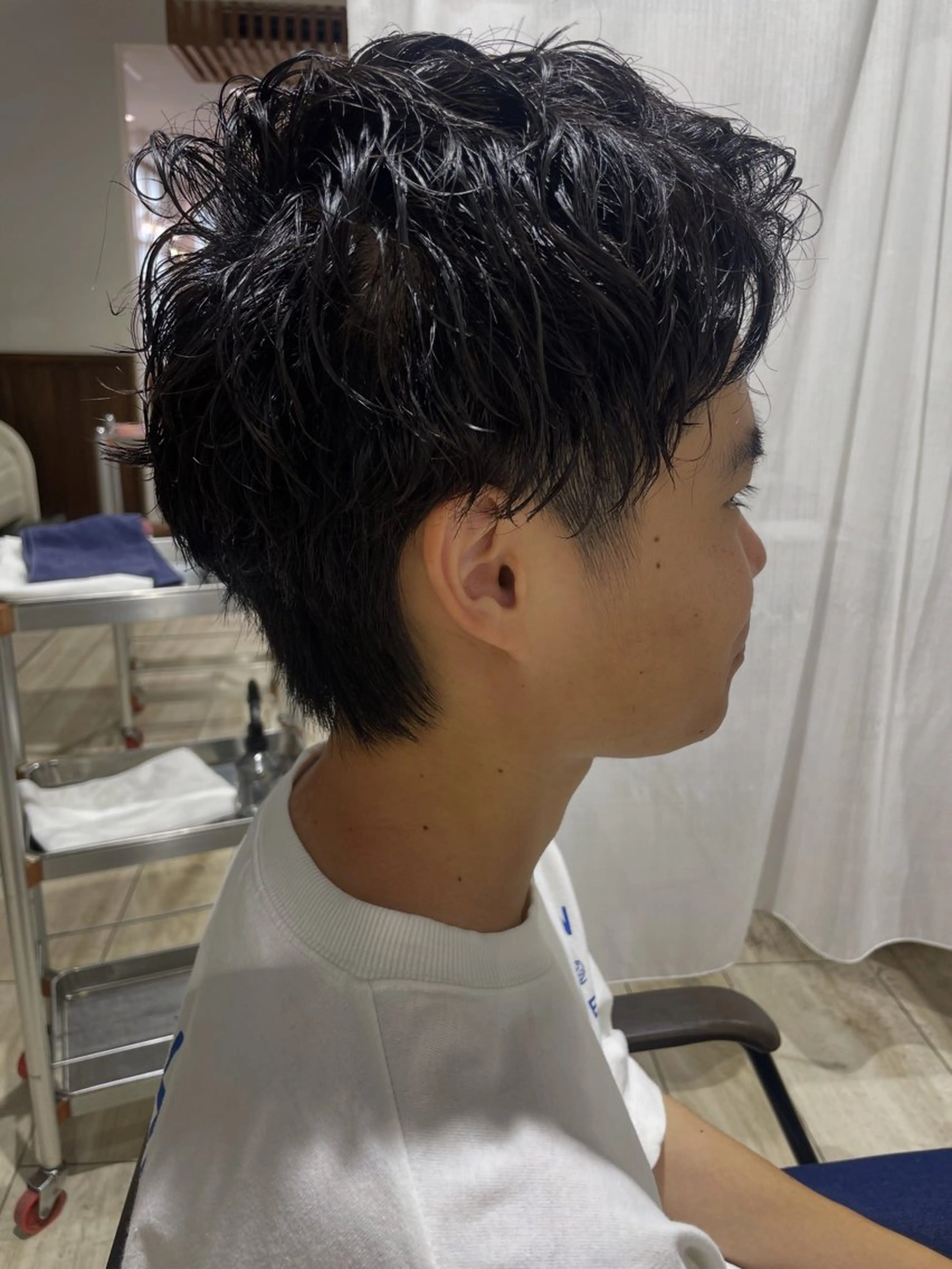 メンズ 兼松 美香のヘアスタイル