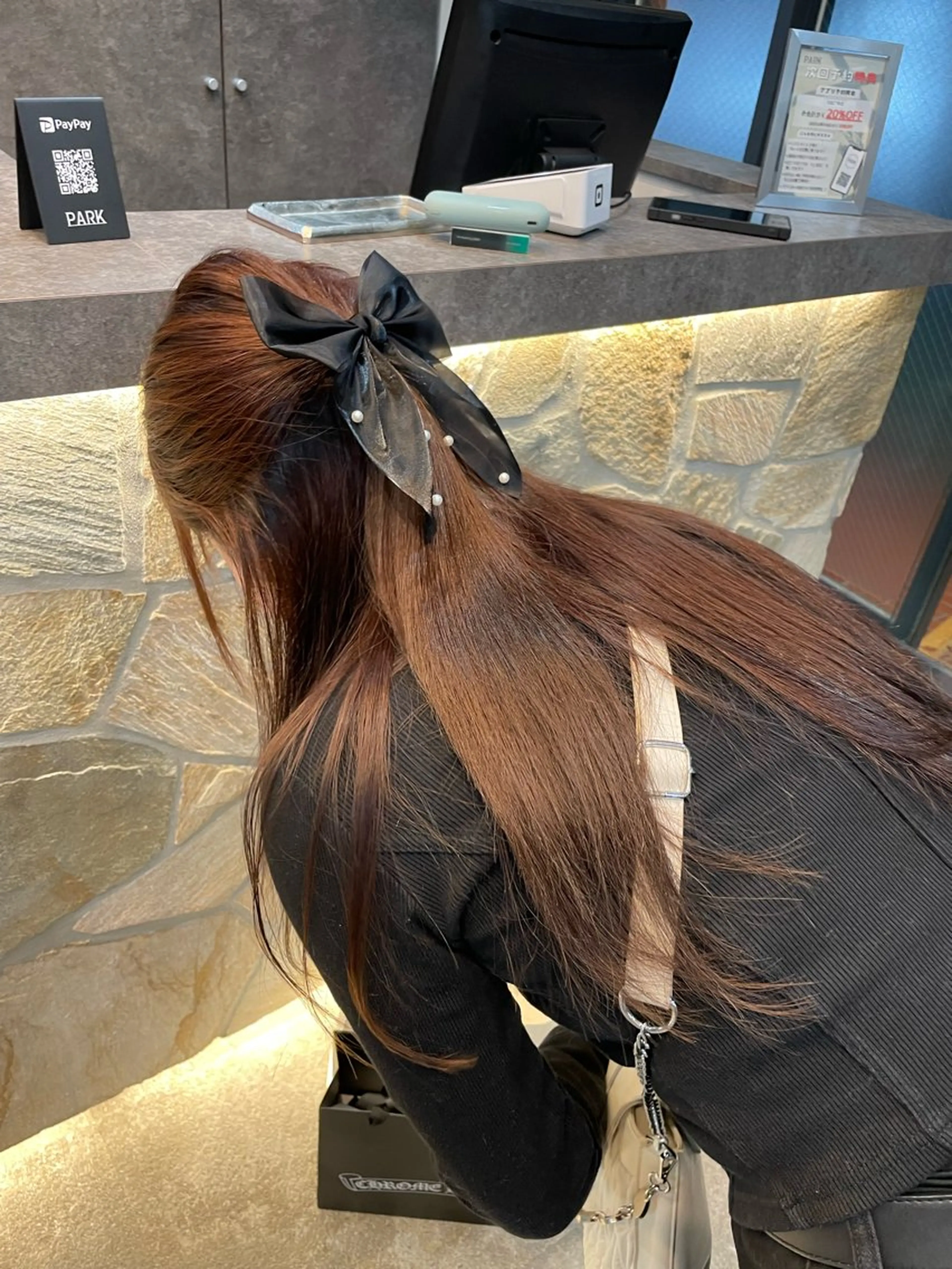 ロング カット ヘアカラー トリートメント 髪質改善カラー🫧 横浜/liberteのヘアスタイル