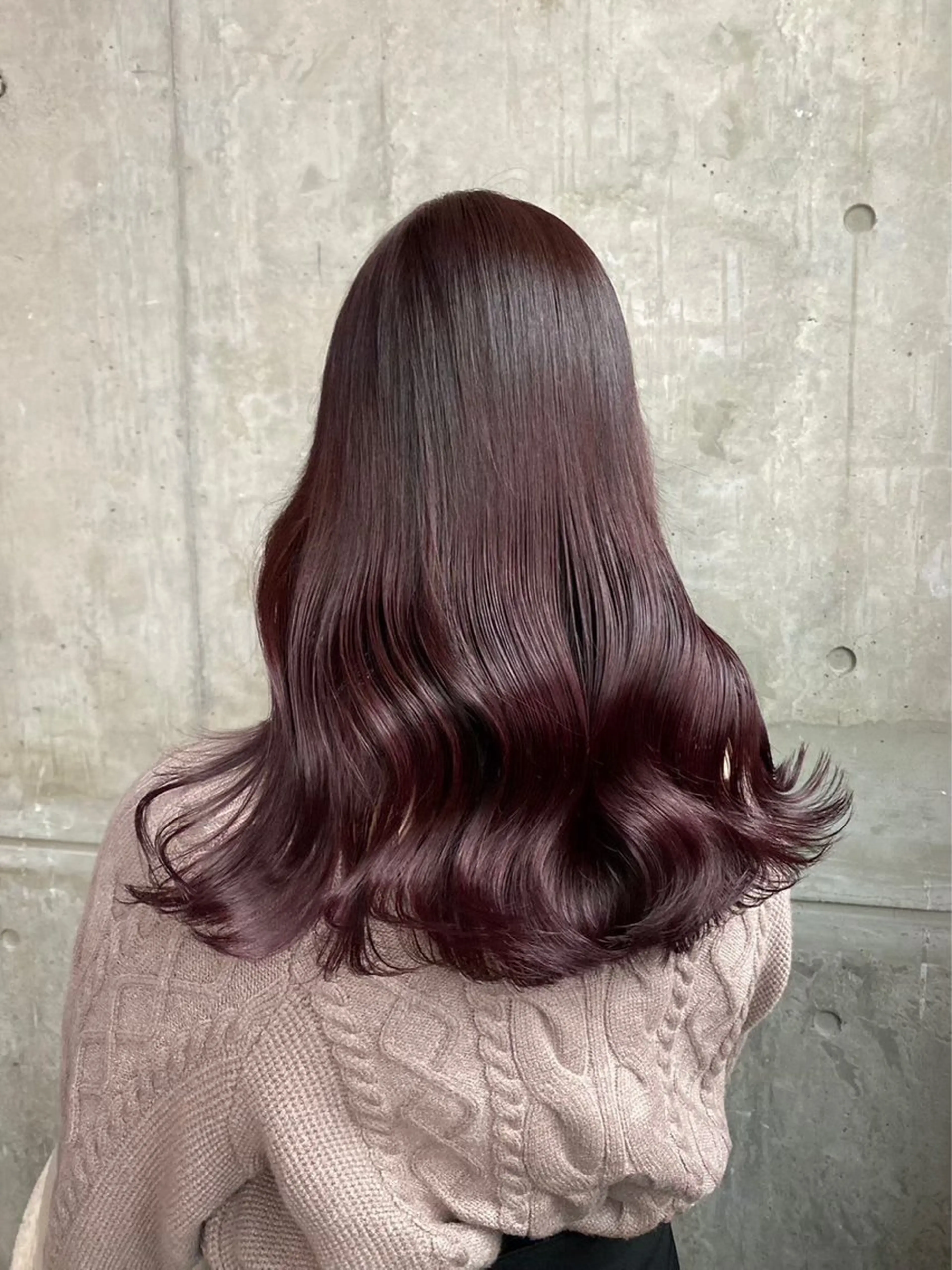 ロング 艶カラー美髪縮毛矯正 /髪質改善✨️ユウキのヘアスタイル