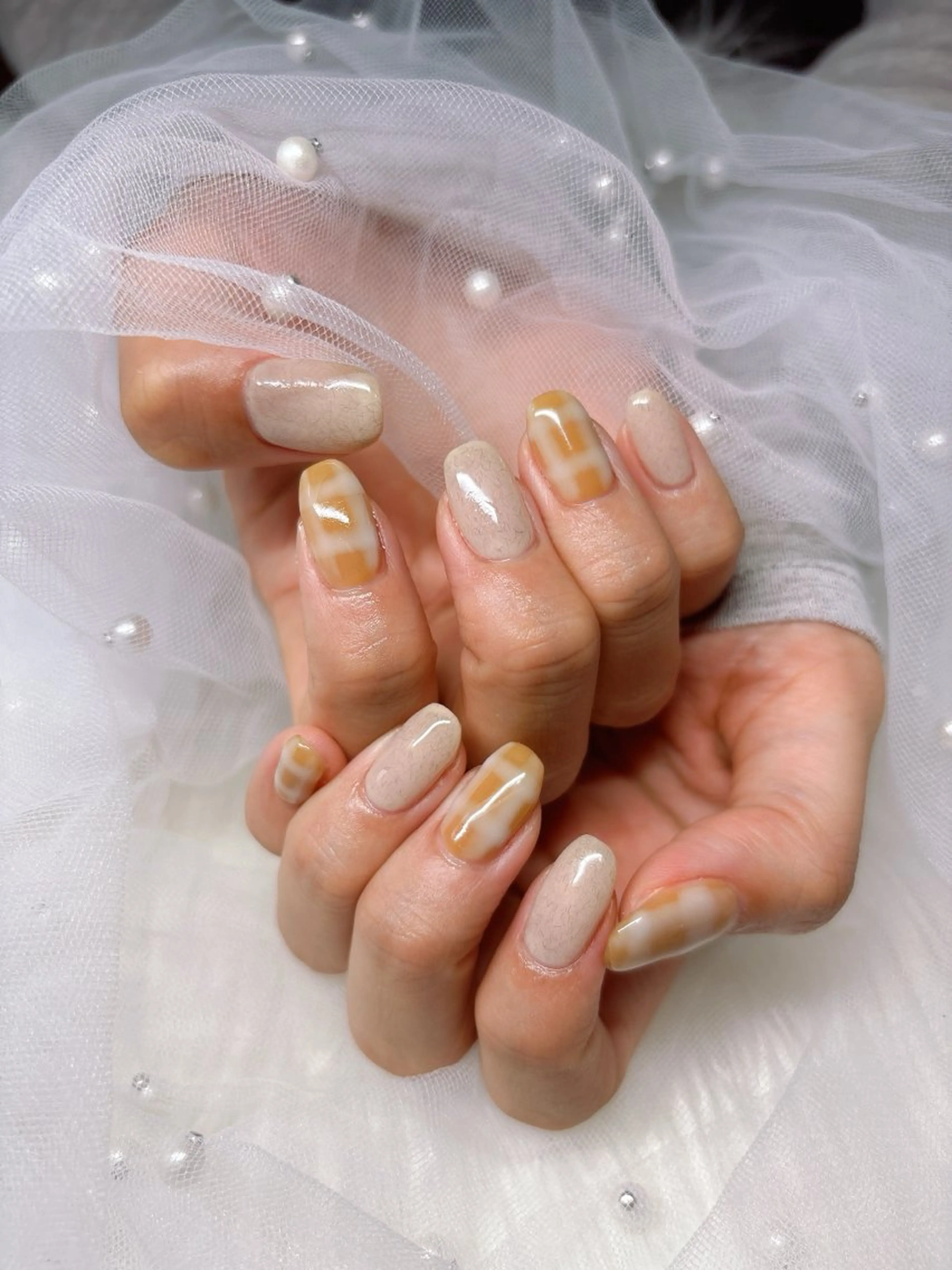 ミディアム ハンドネイル Nail Salon Rinosh所属・Rinosh Haruのネイルデザイン