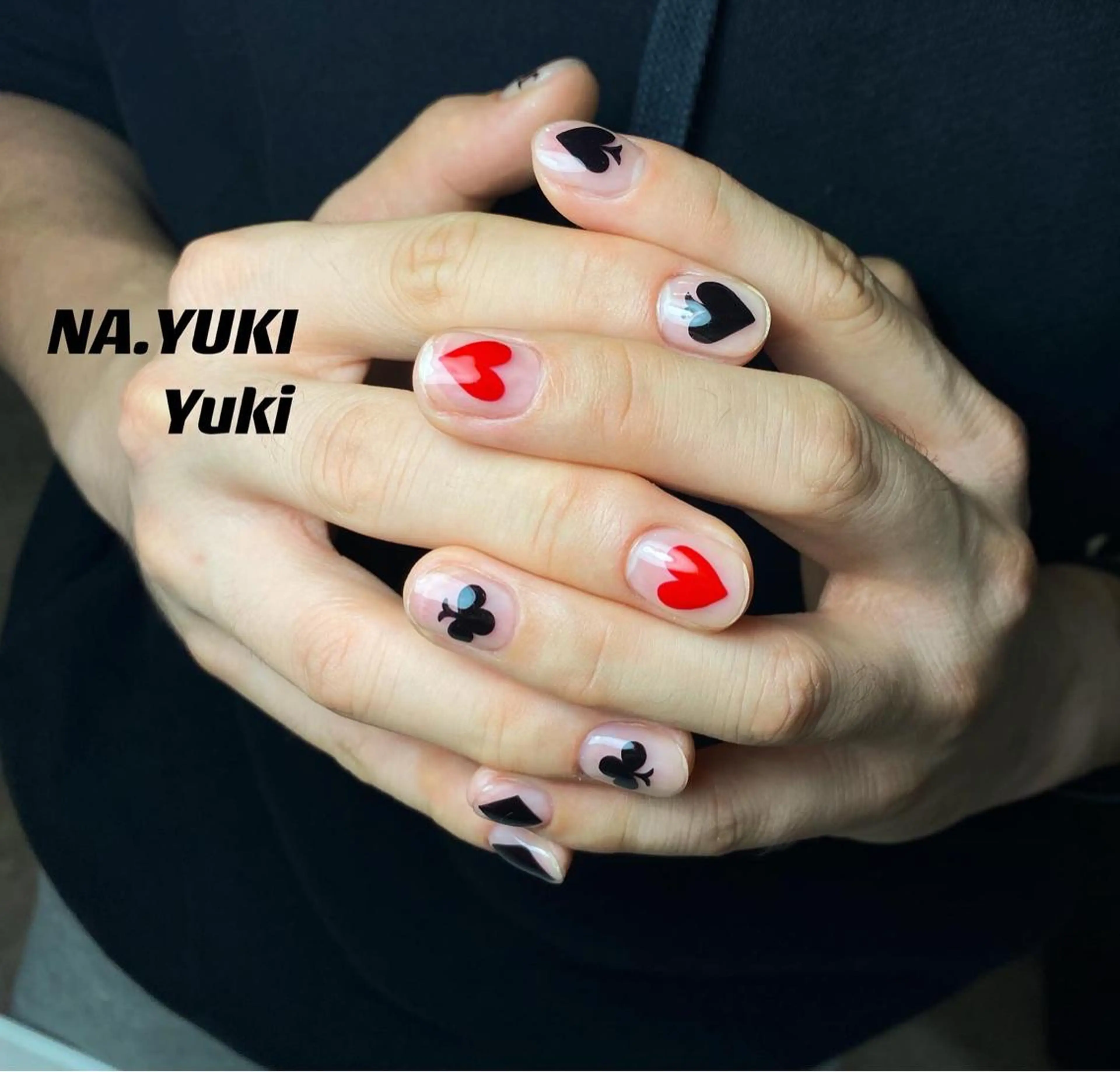 メンズ ネイル ハンドネイル ハンドケア ナユキNA.YUKI 池袋店のネイルデザイン