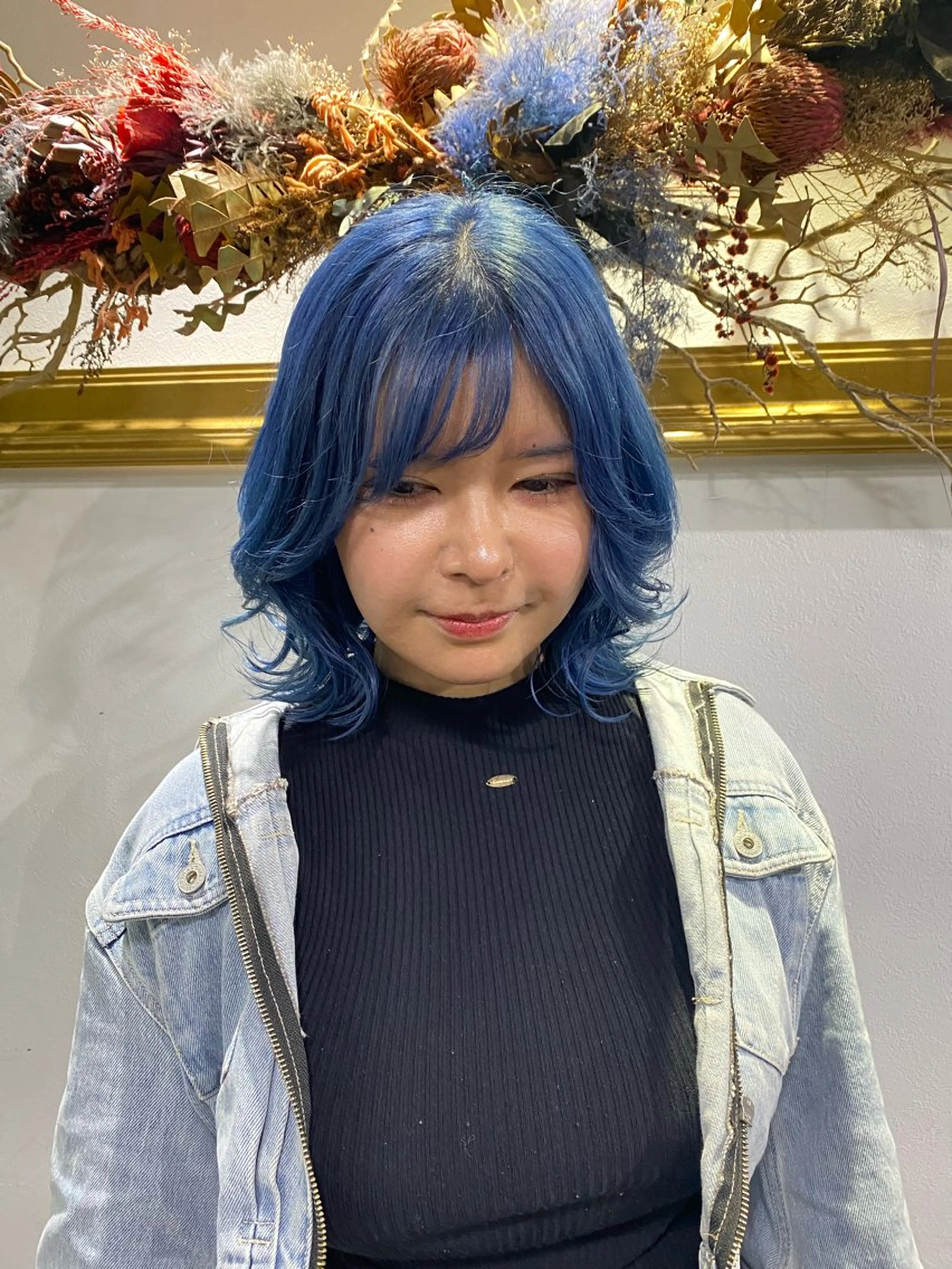 ショート 山影✨バレイヤージュ ハイライト✨メンズ◎のヘアスタイル