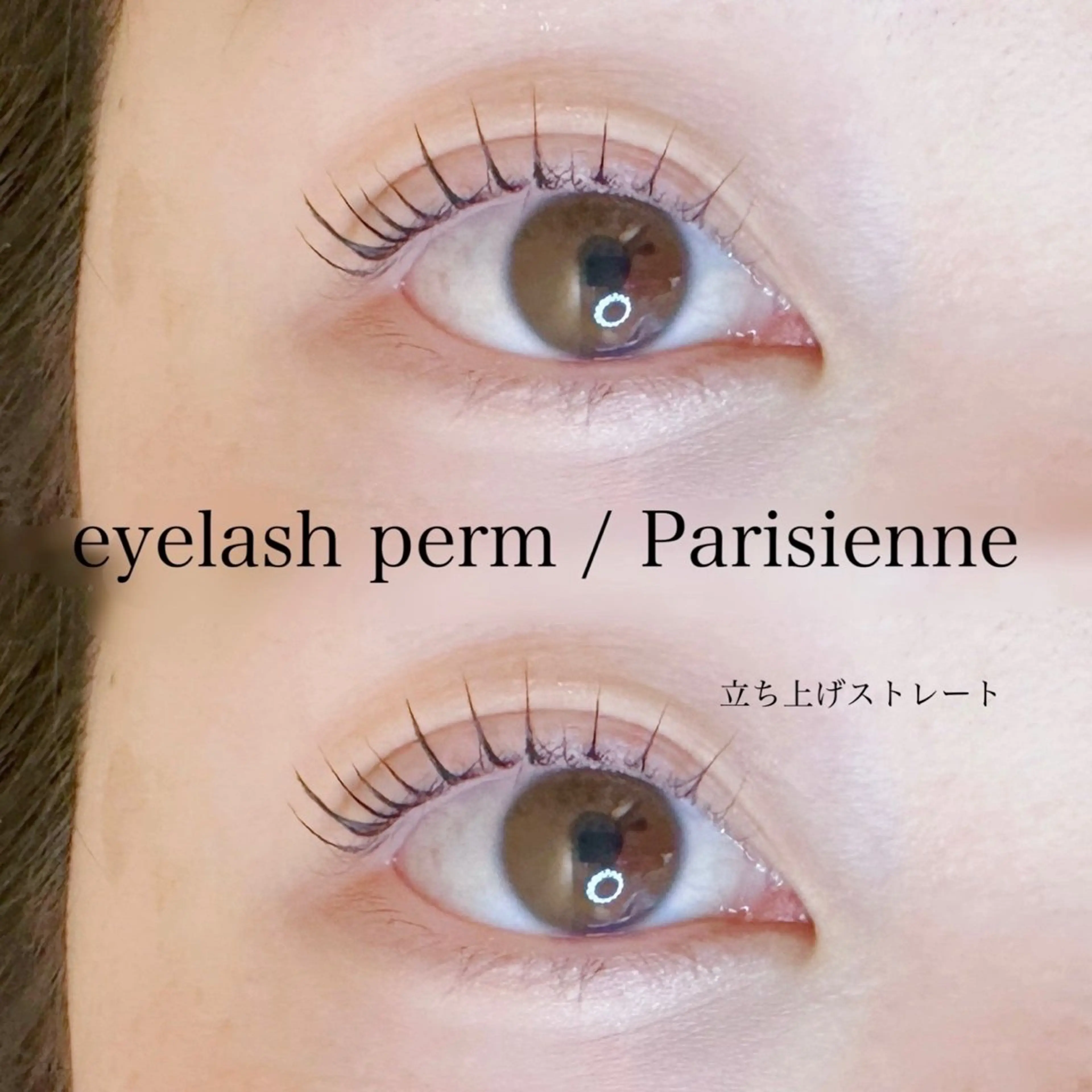マツエク・マツパ パリジェンヌラッシュリフト 一重×まつ毛パーマ マツパ マリーテレジア 🪽BANNOのマツエク・マツパデザイン