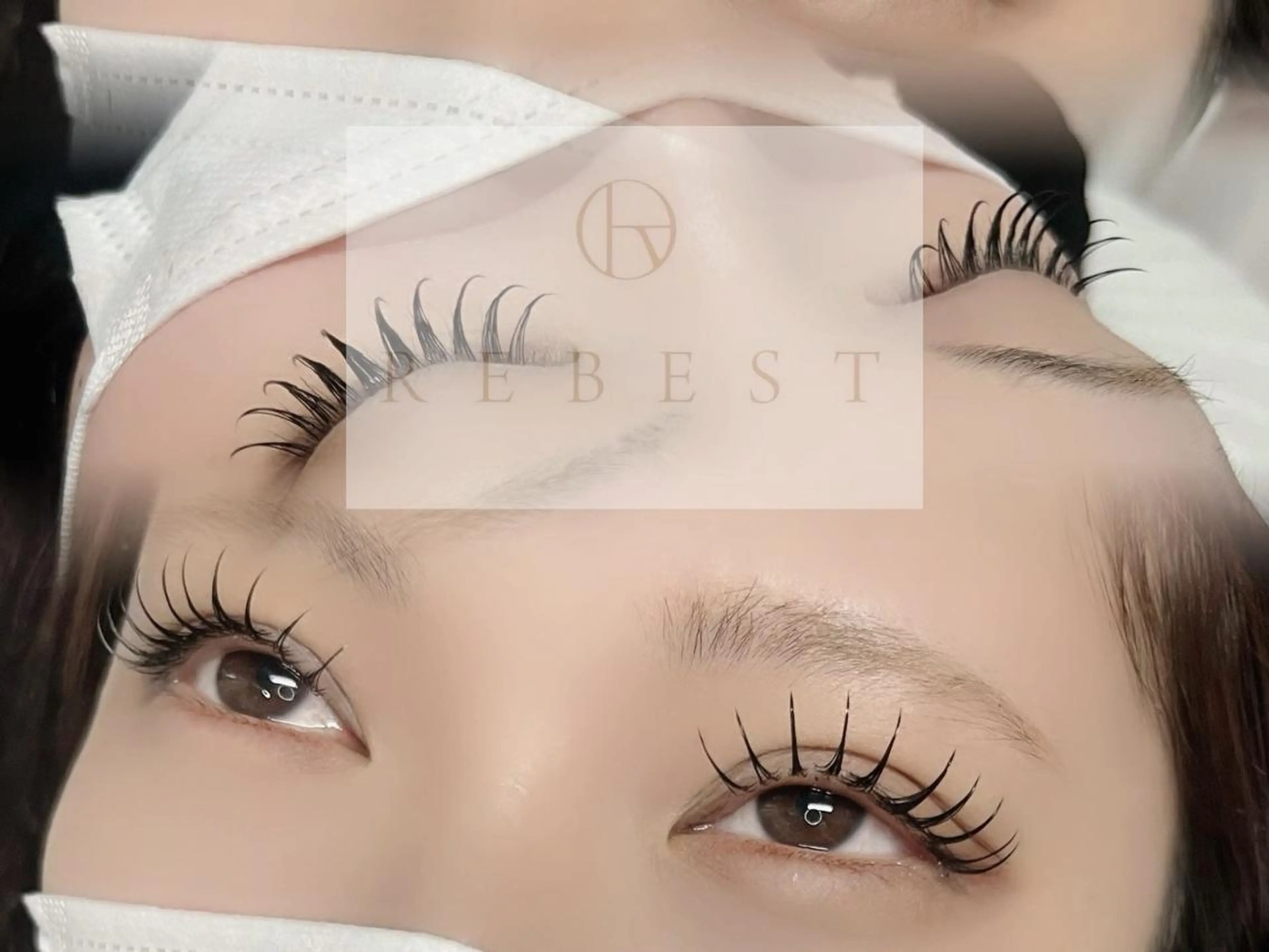 マツエク・マツパ Lashlift 👁️REBESTのマツエク・マツパデザイン
