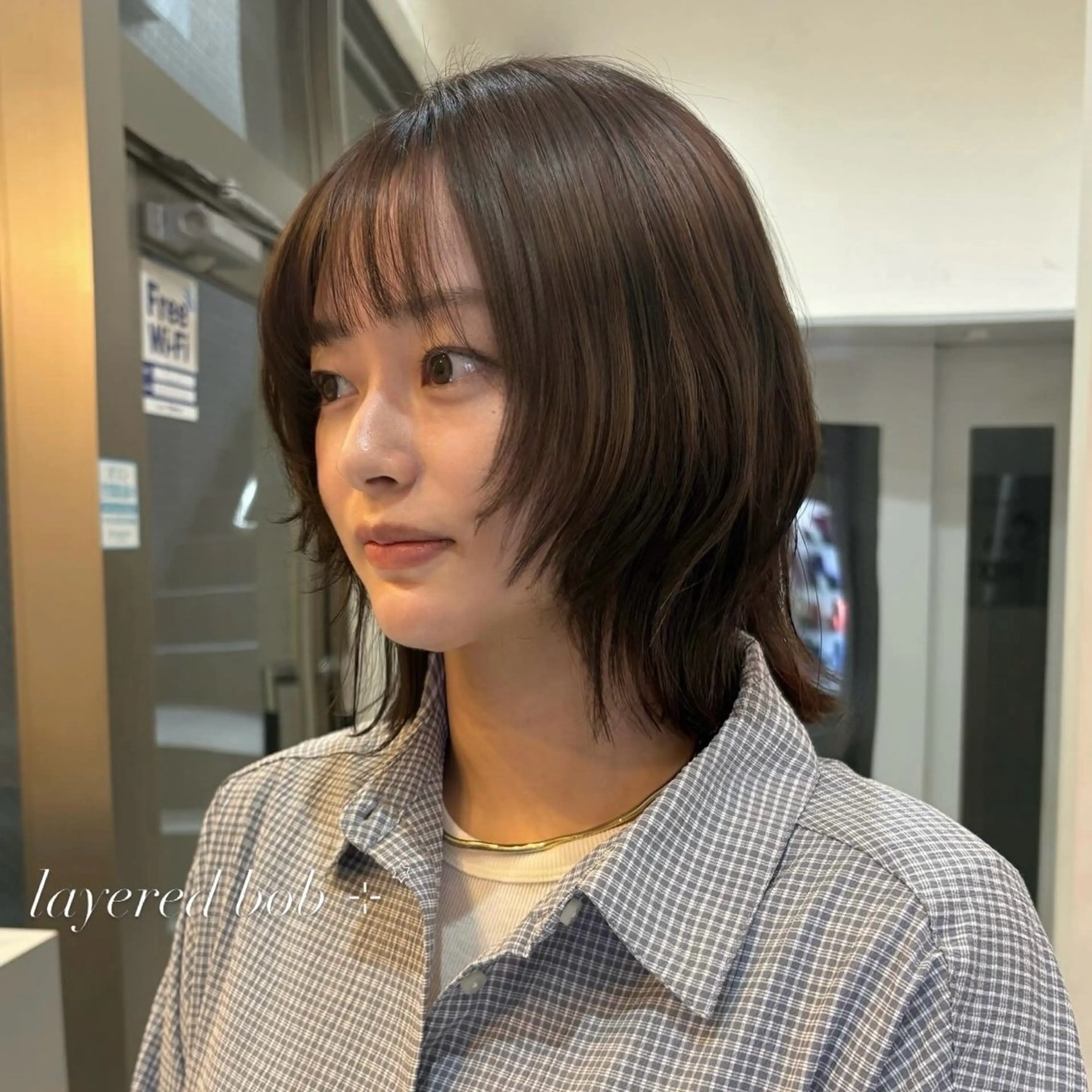 ミディアム カラー トレンドヘア/ 透明感カラー/アヤノのヘアスタイル