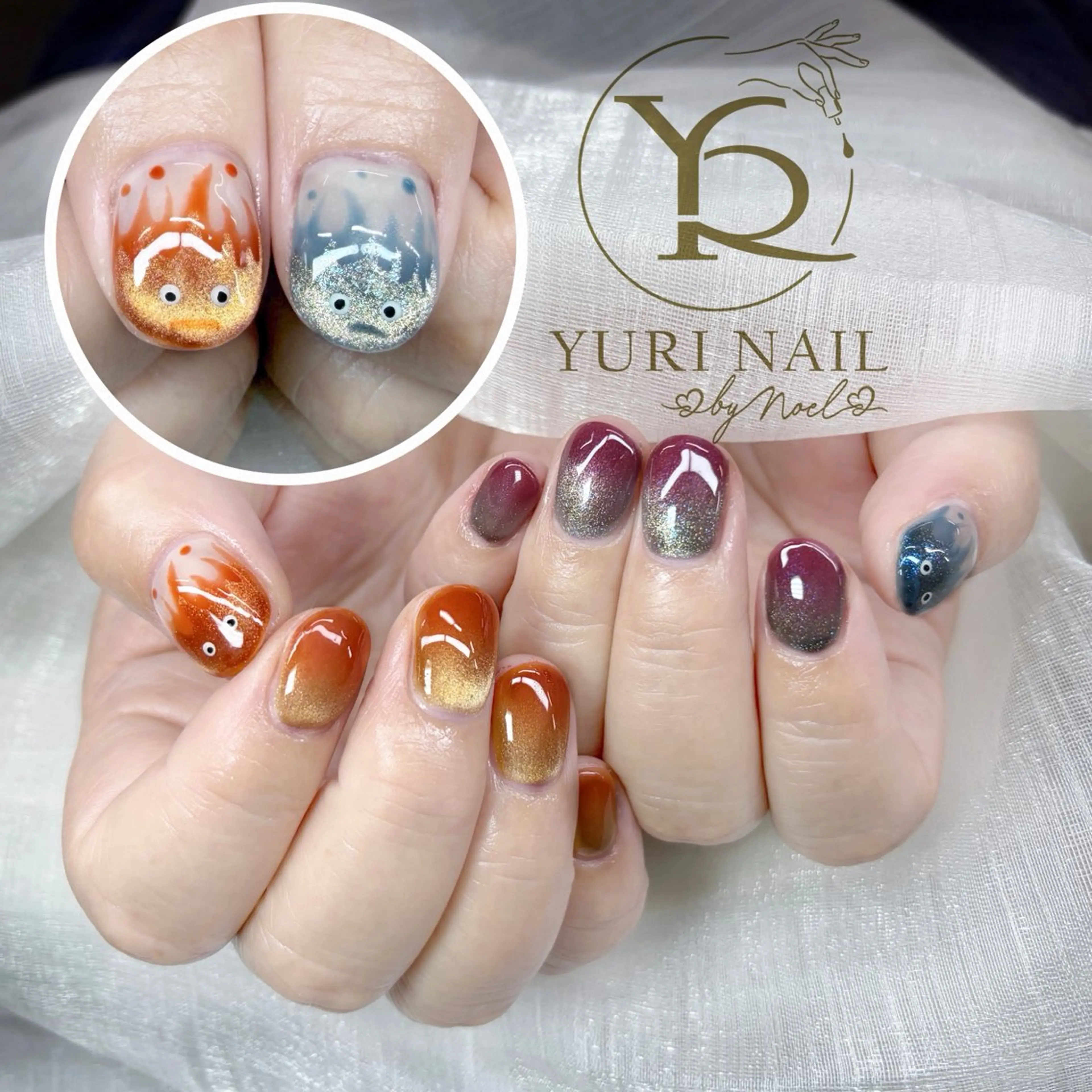 ネイル ハンドネイル フットネイル ハンドケア YURI Nail NARITAのネイルデザイン