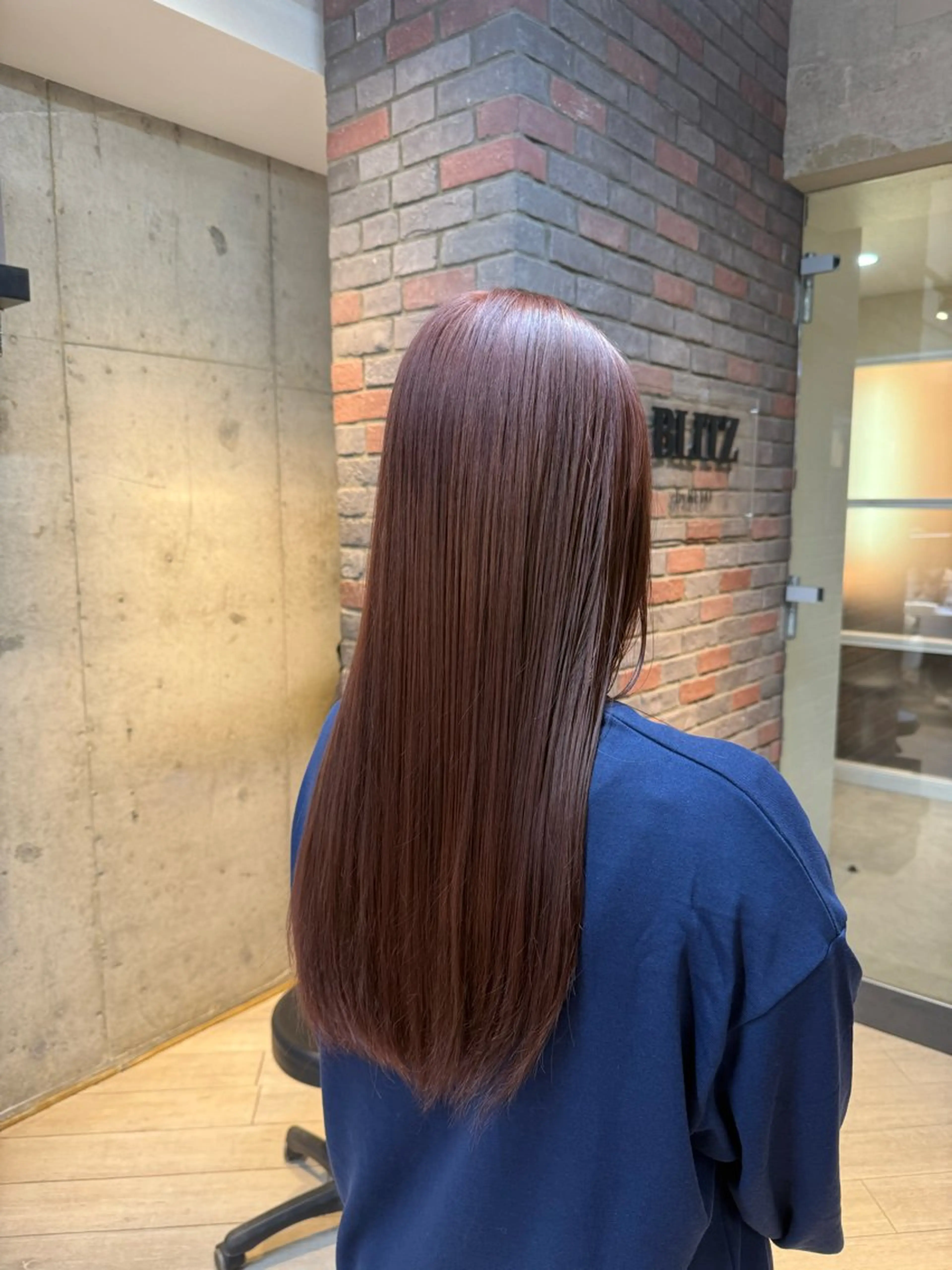 ナノバブル付 カット＋質感再整カラー＋プレミアムミルボンTRの写真