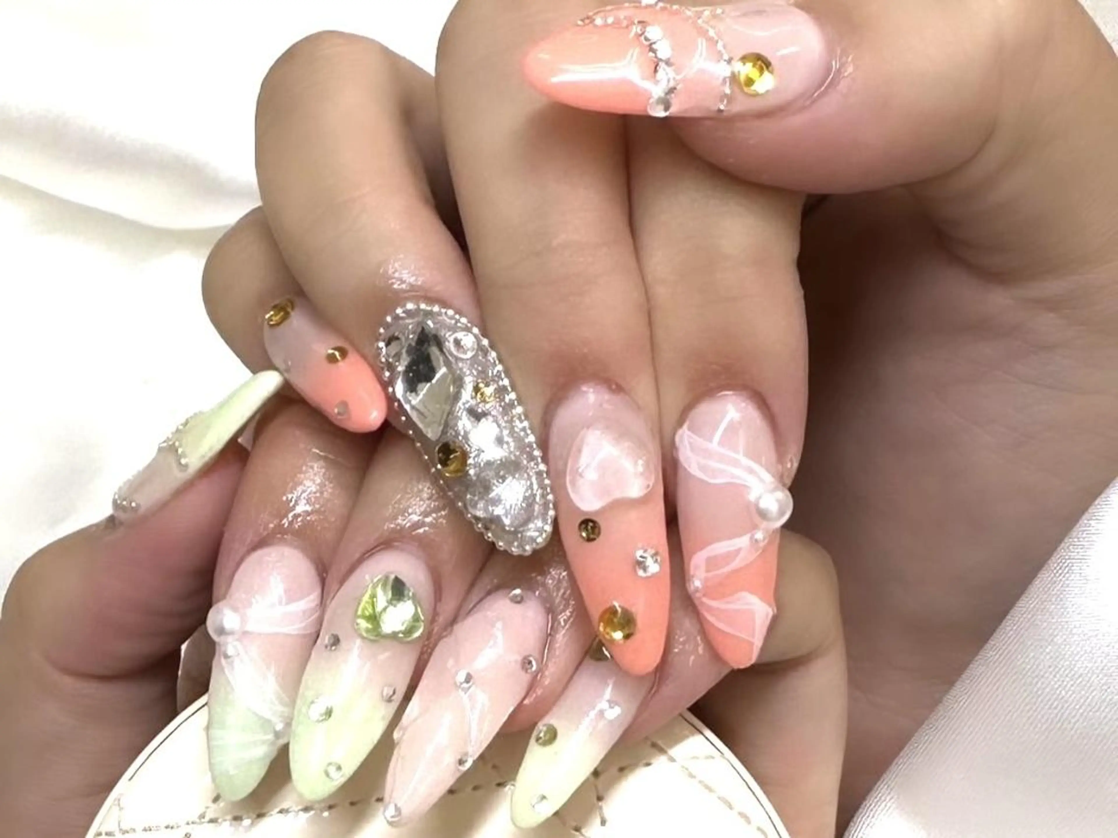 ネイル スカルプネイル ネイルチップ ハンドネイル ネイリスト Yuのネイルデザイン