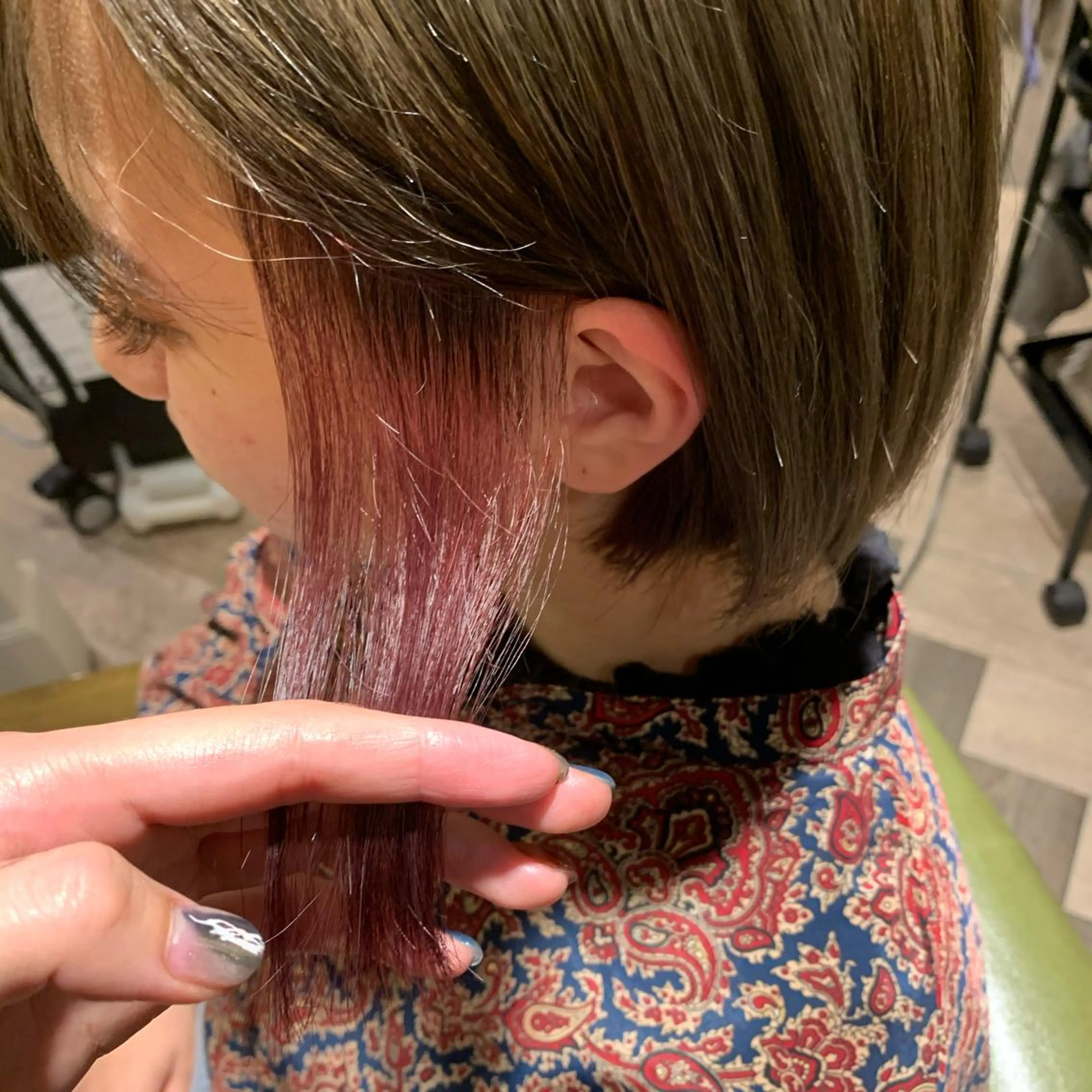 ミディアム カラー 美容室moon所属・韓国スタイル🇰🇷 annaのヘアスタイル