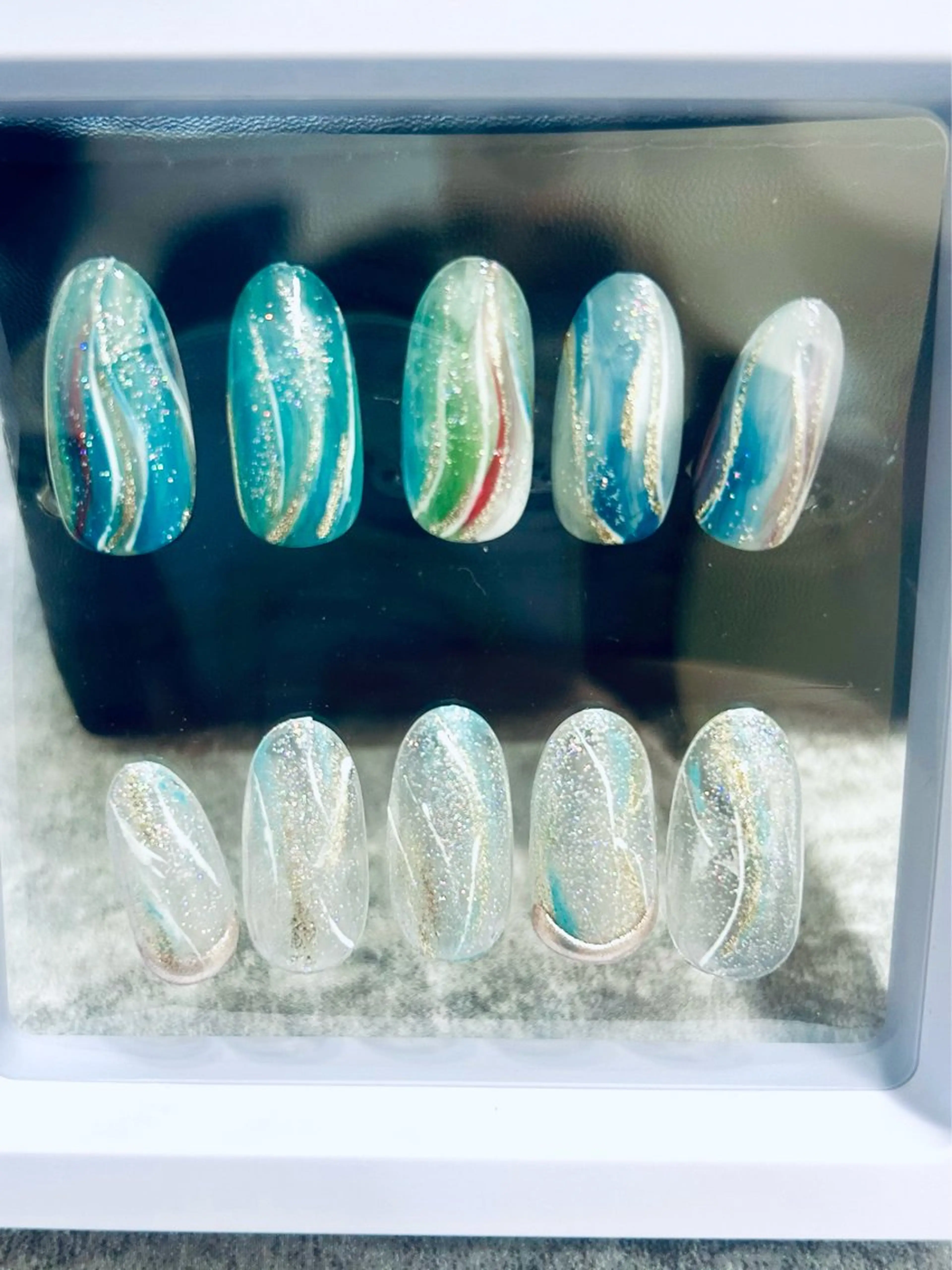 ネイル ニュアンスネイル ハンドネイル ハンドケア la grace ネイルサロンのネイルデザイン