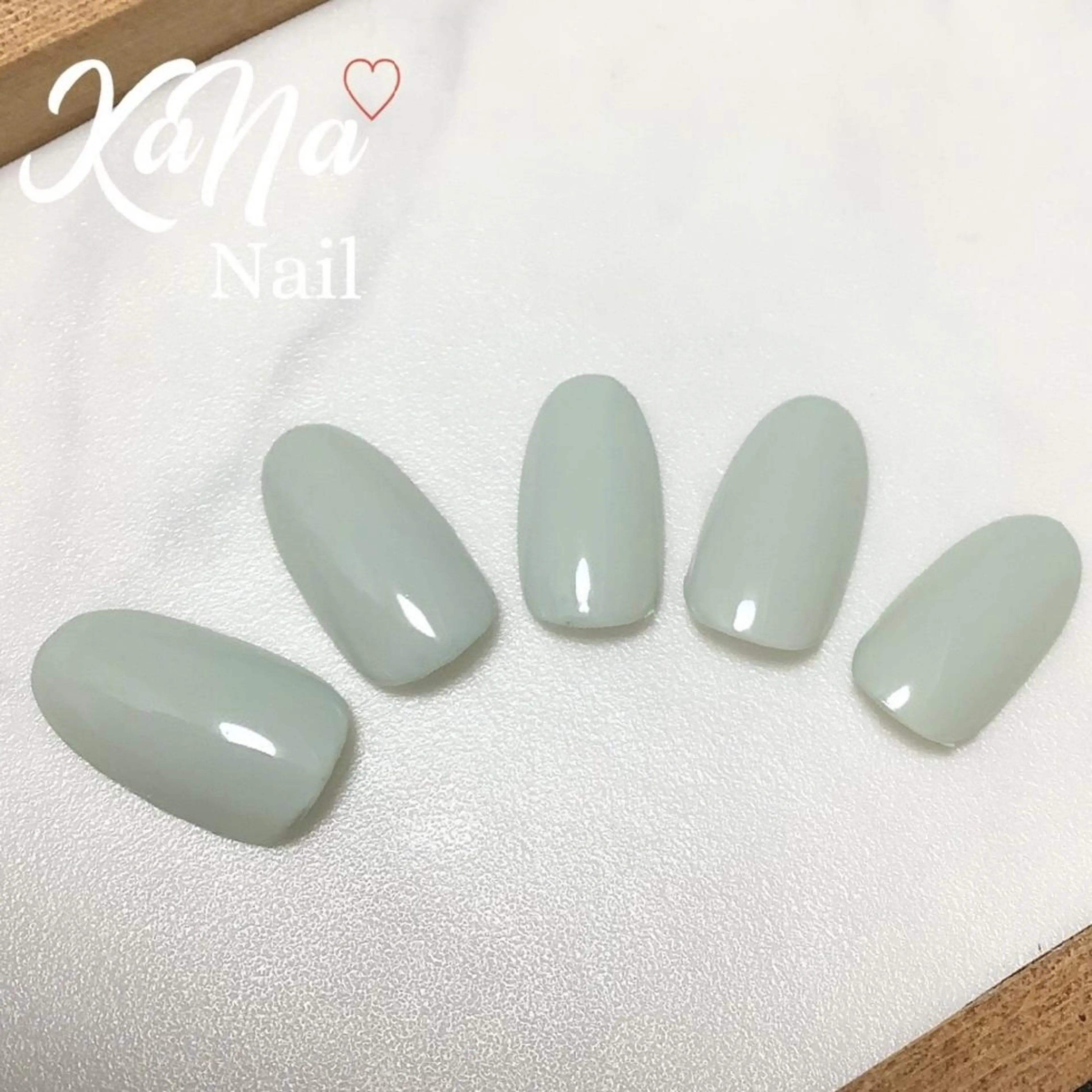 オフ込み☆ワンカラージェルネイルコースの写真