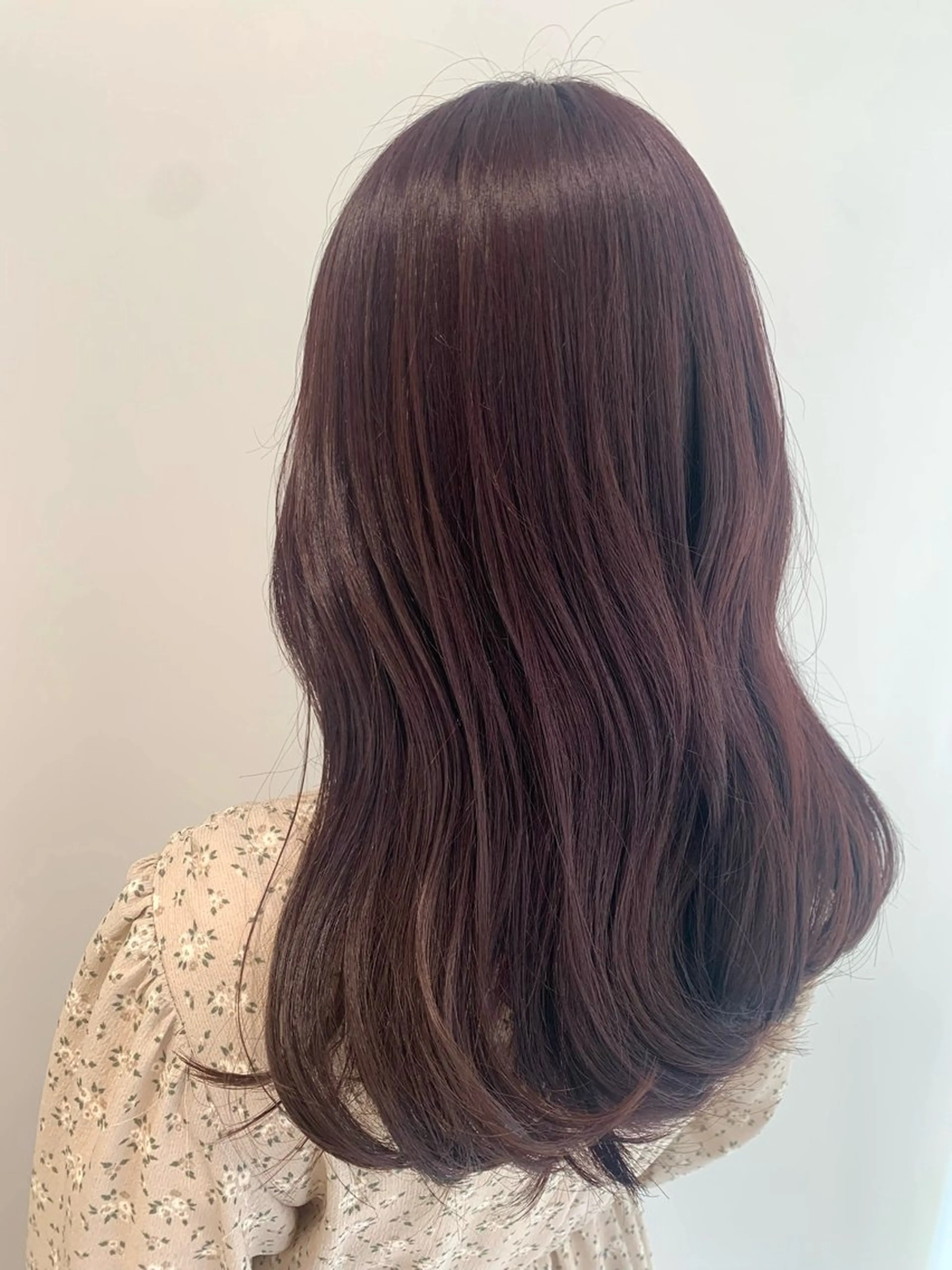 ミディアム カラー カット ヘアカラー トリートメント 松浦ゆずき 韓国/ 診断/ダウンパーマのヘアスタイル