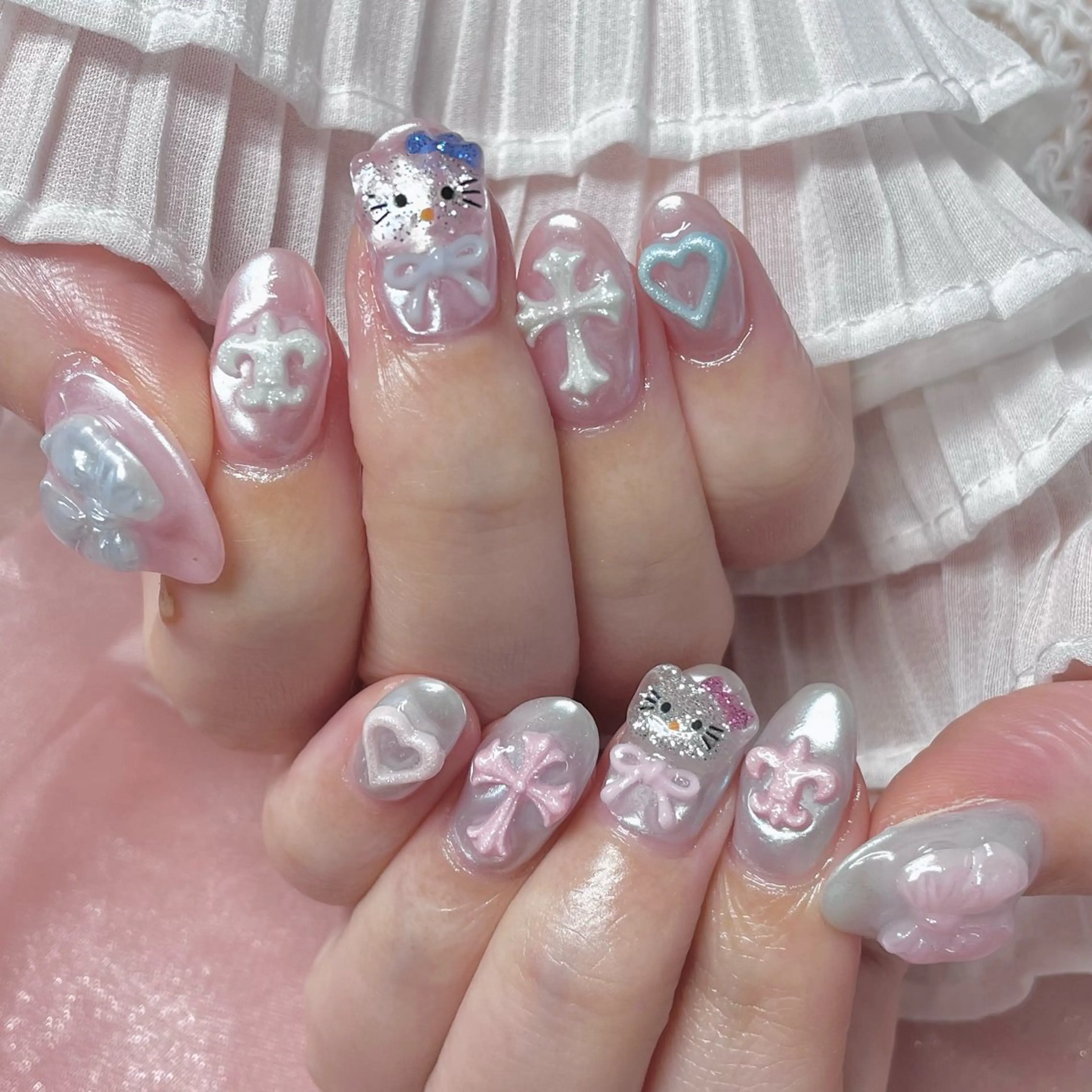 ネイル 長さ出し ハンドネイル RUMI nailのネイルデザイン