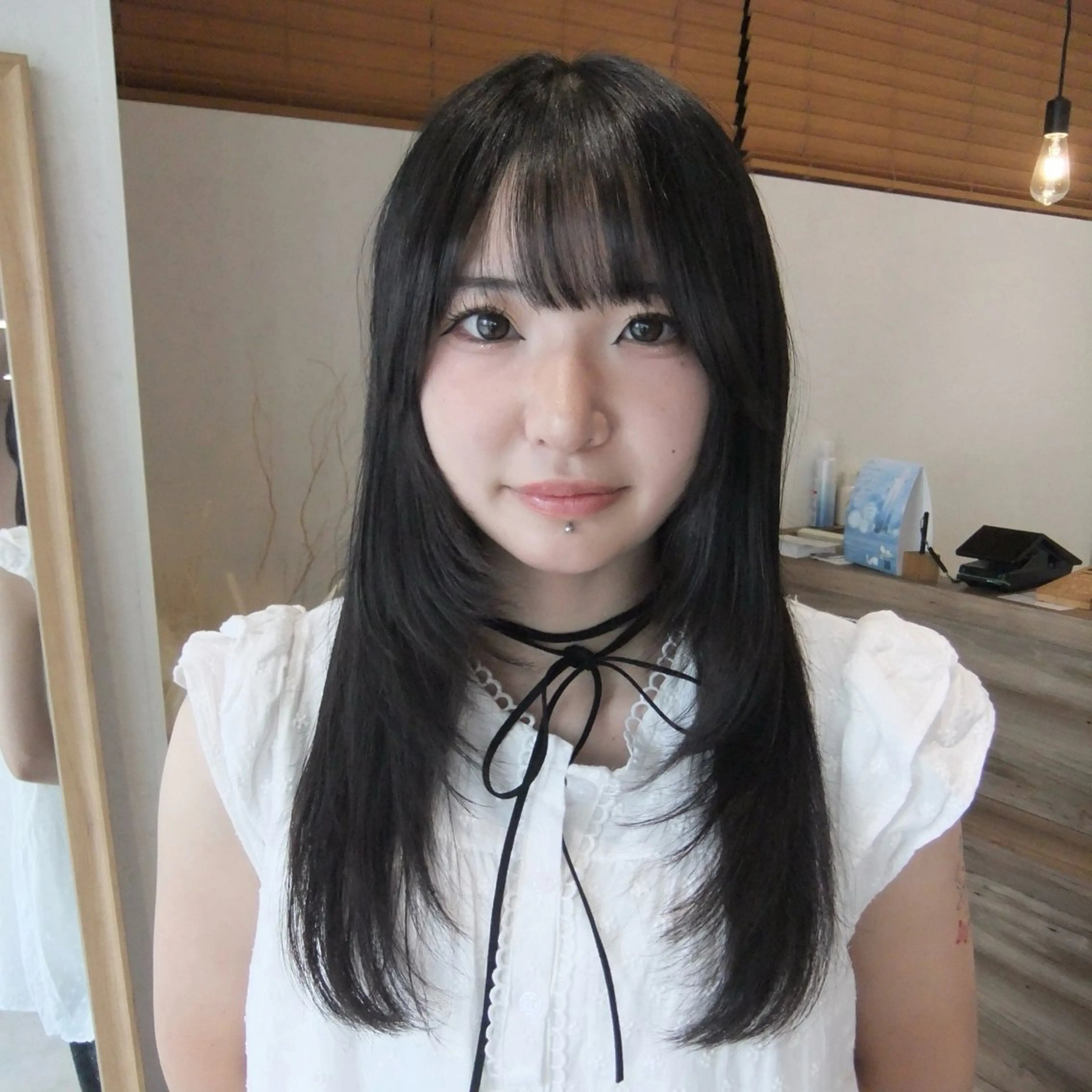 セミロング カット レイヤー/似合わせ/ yuan⟡.·のヘアスタイル