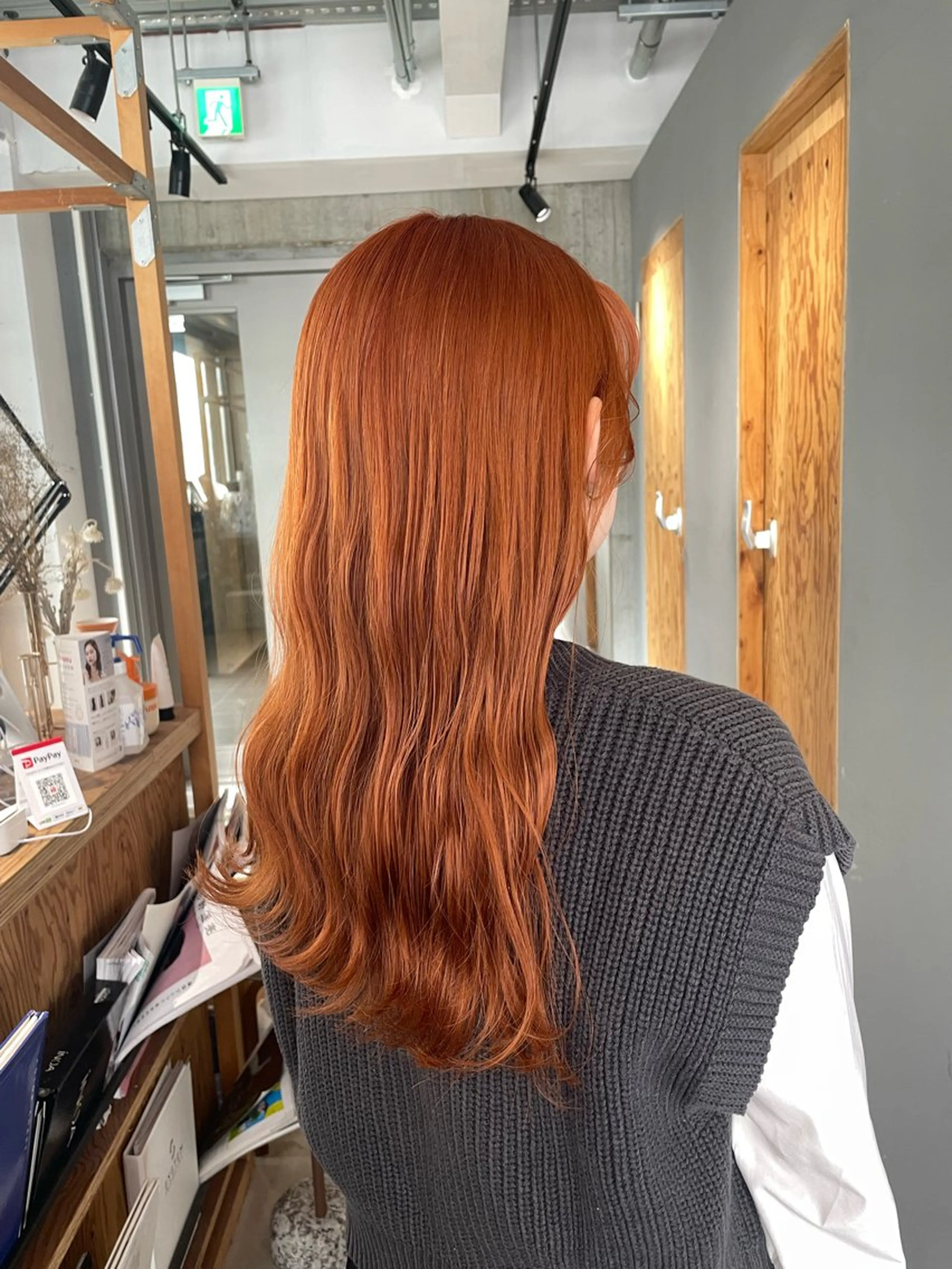 ロング カラー ヘアカラー トリートメント noa ☪︎のヘアスタイル