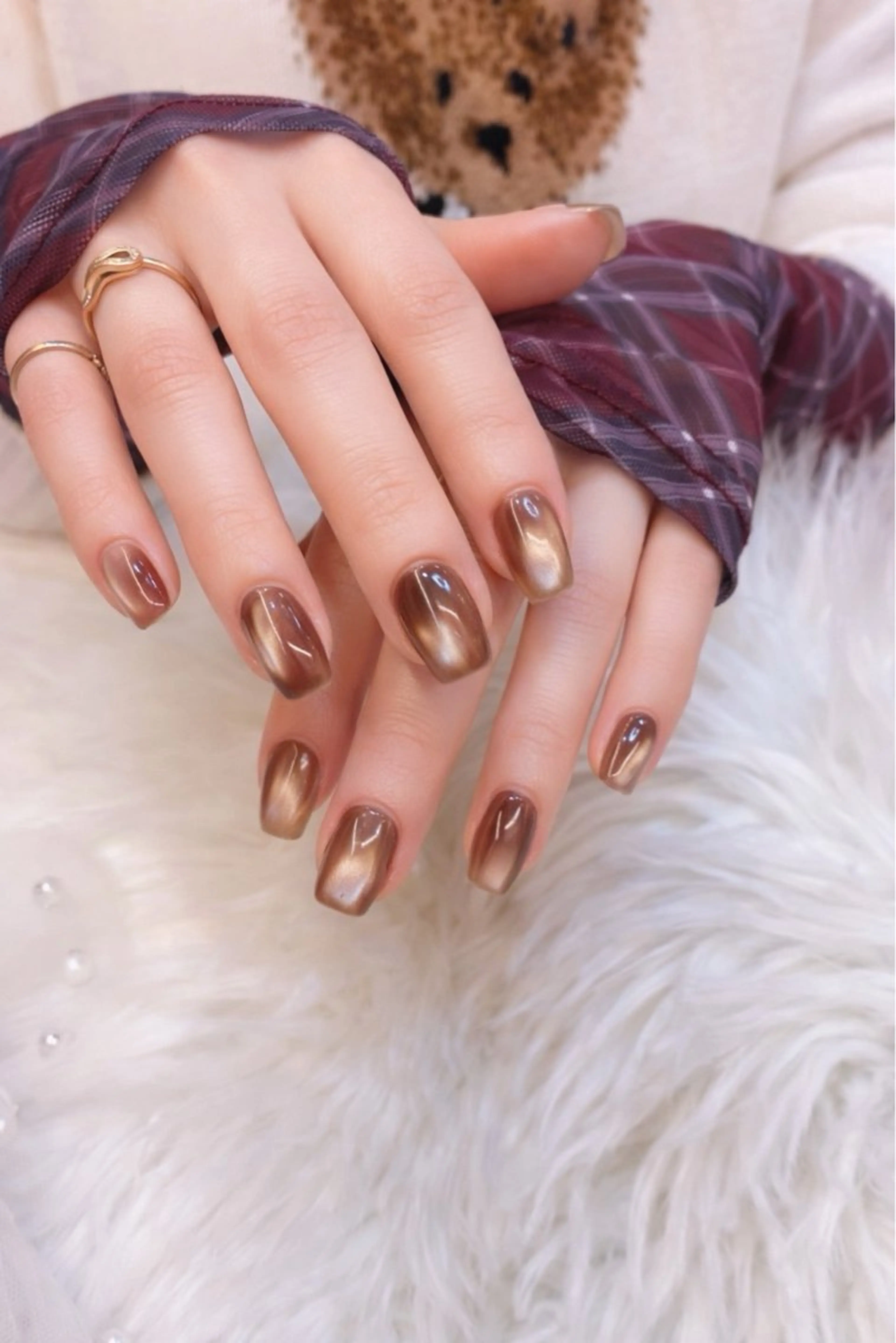 【ジェルオフ込】アクリルスカルプ マグネット🧲の写真