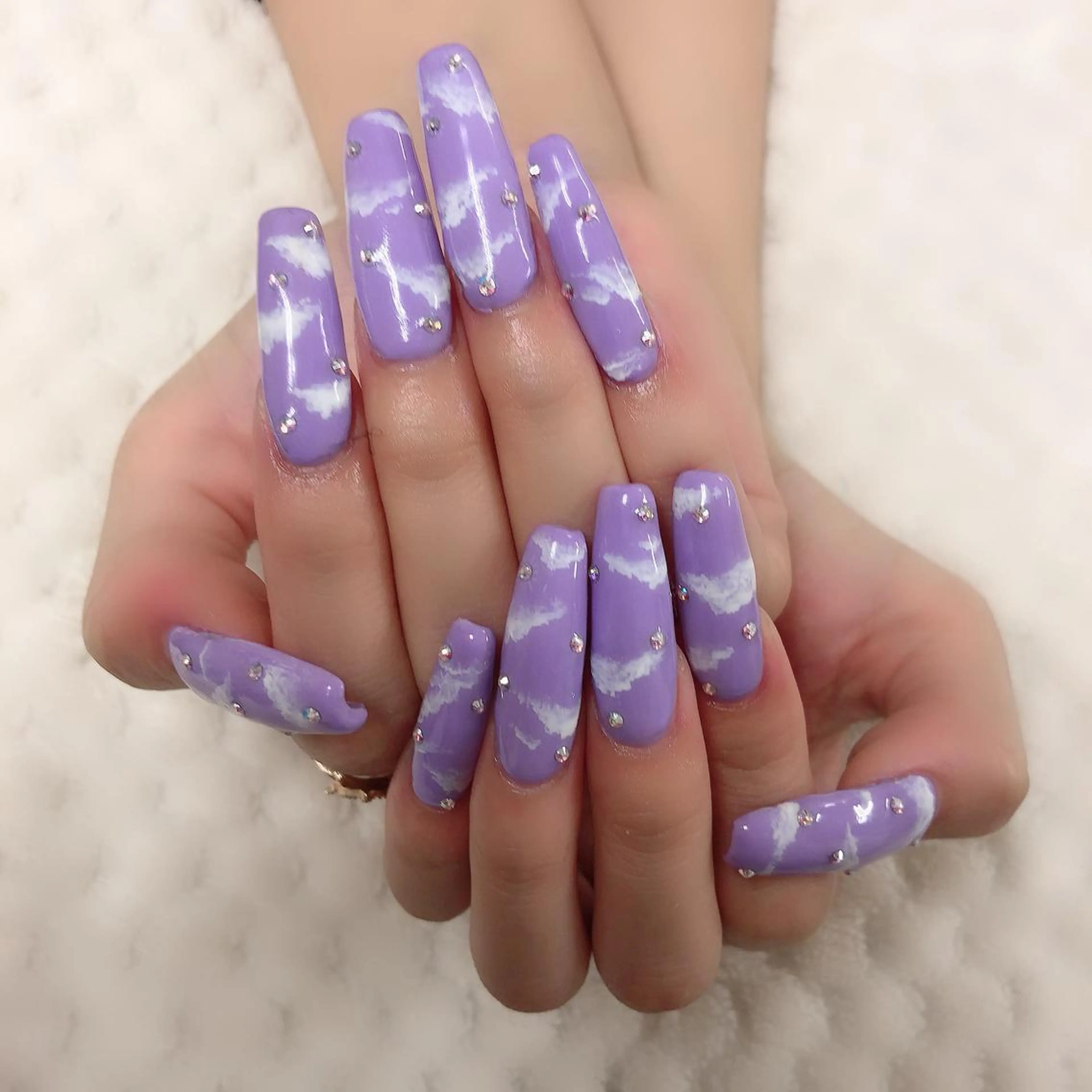 ネイル ジェルネイル ロングネイル ono megumiのネイルデザイン