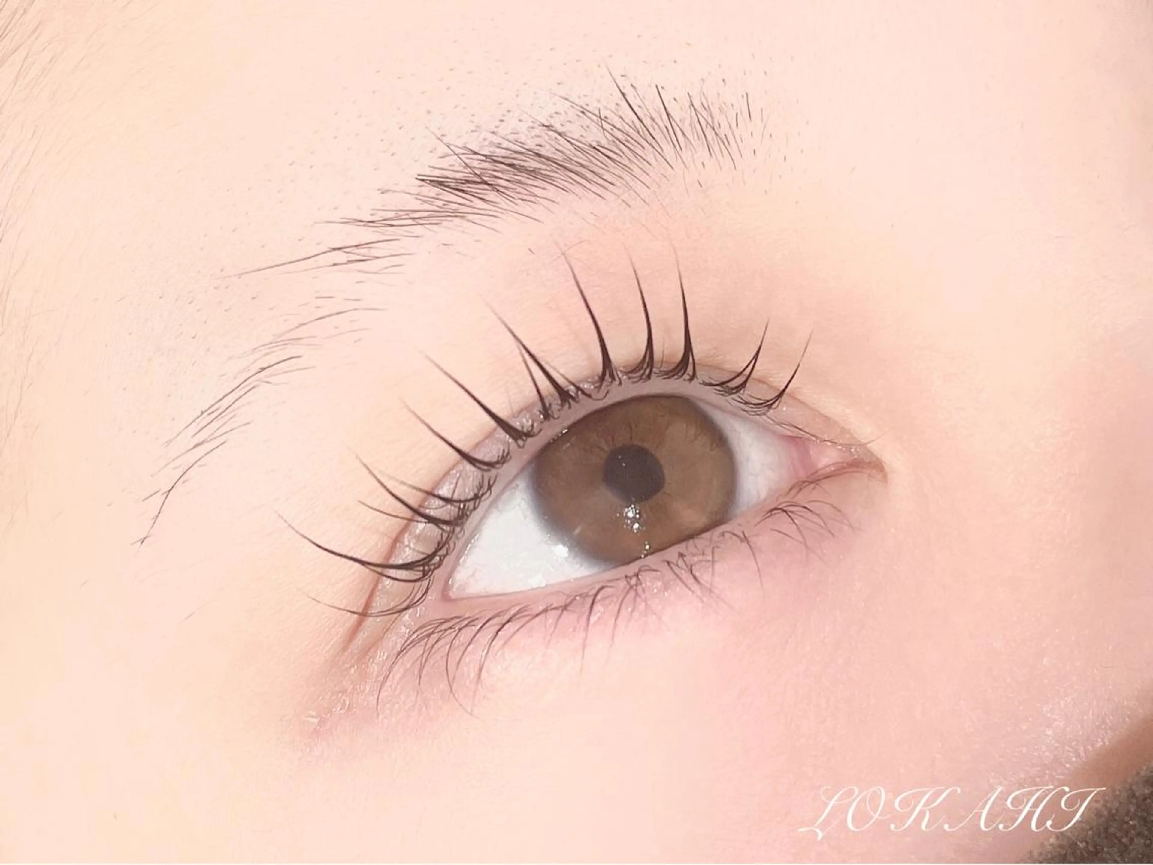 マツエク・マツパ パリジェンヌラッシュリフト マツパ LOKAHI ヤハラのマツエク・マツパデザイン