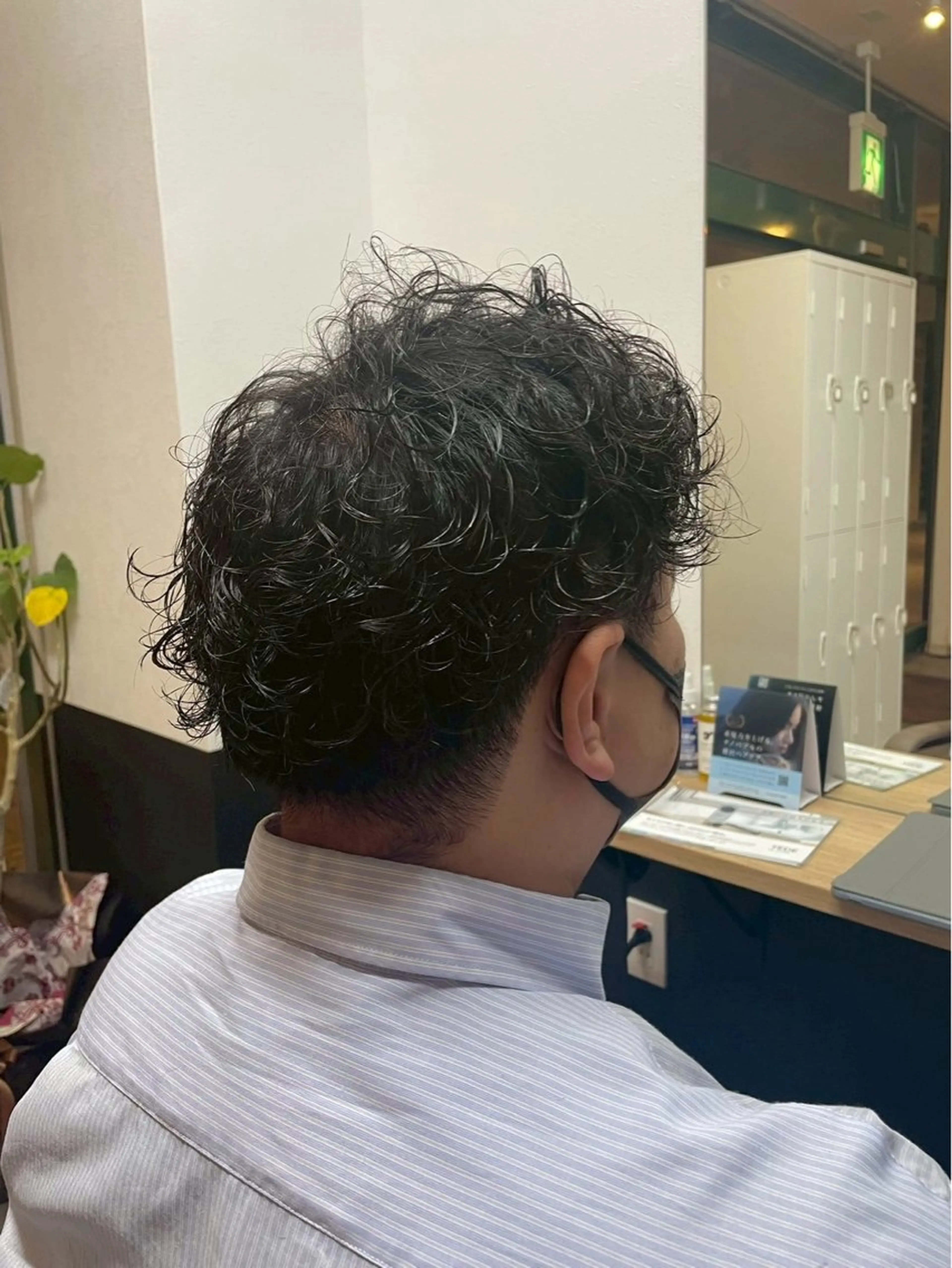 パーマ メンズ カット パーマ TELAHAIR蘇我2号店所属・梨沙_ 蘇我2号店のヘアスタイル